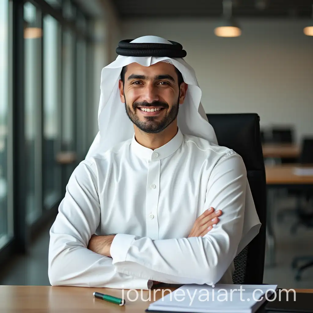 Young-Saudi-Arabian-Man-in-Realistic-Office-Setting