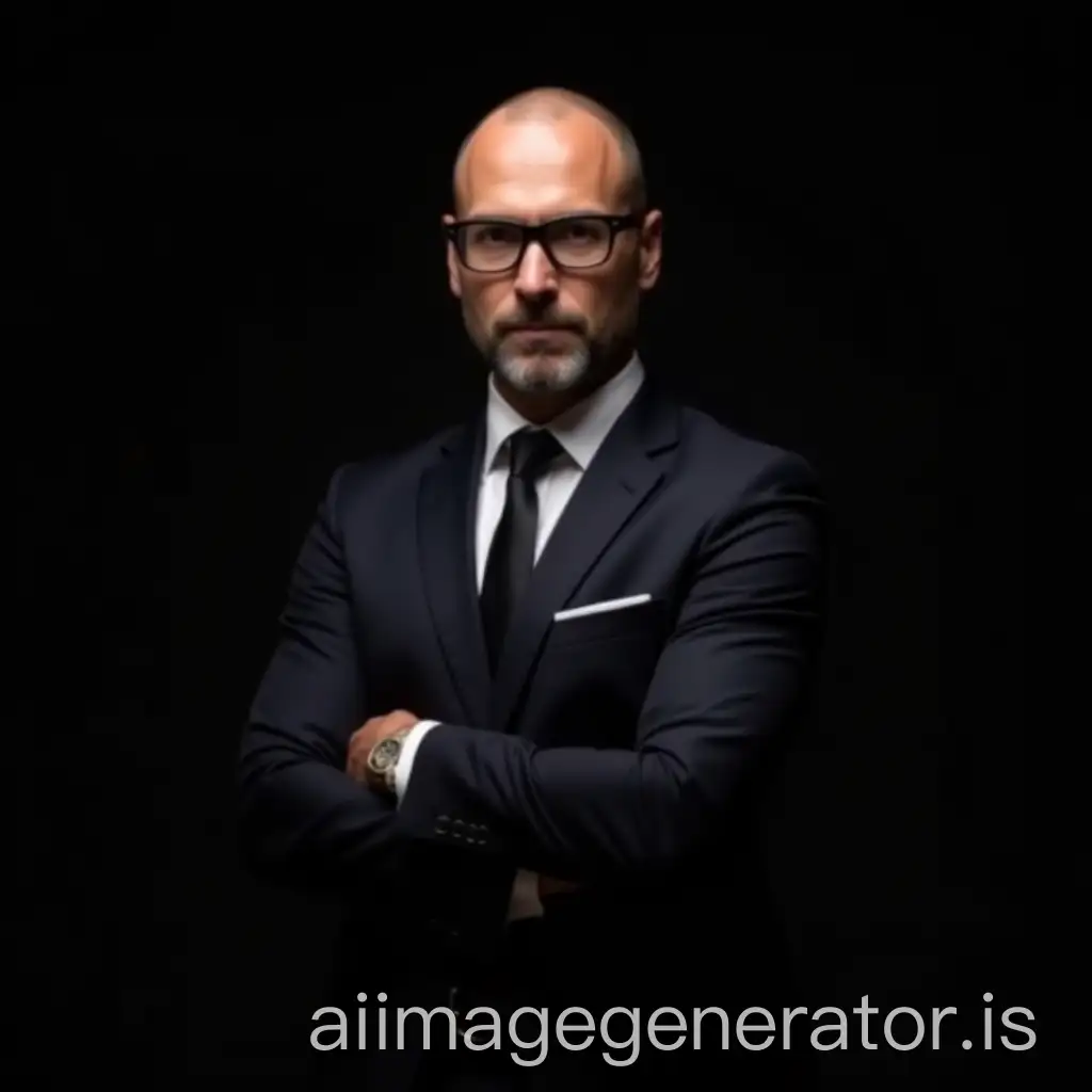 Confident-Businessman-in-Dark-Suit-with-Dramatic-Lighting