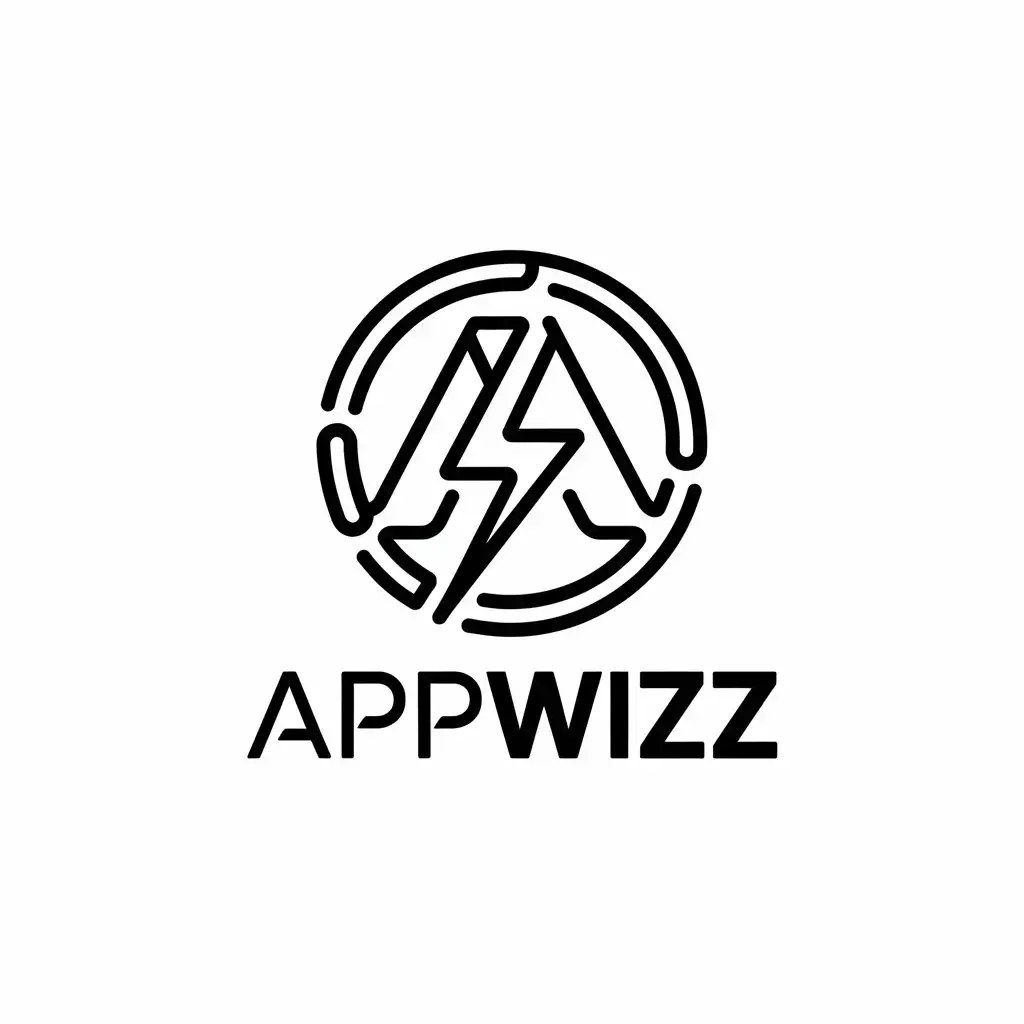 LOGO Design for Appwizz Vector Design with Technology Industry Focus