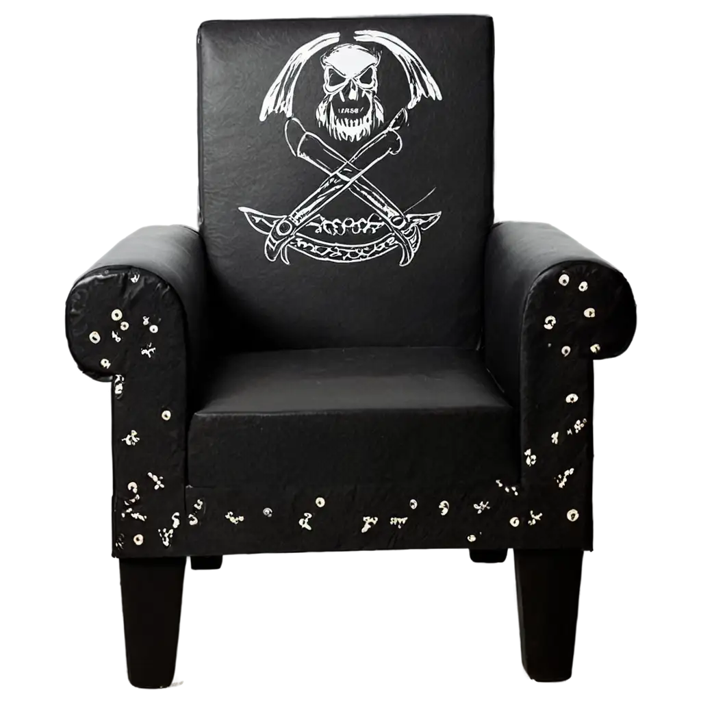 HighQuality-PNG-Image-of-Pirate-Box-Chair-Unique-Artistic-Rendering