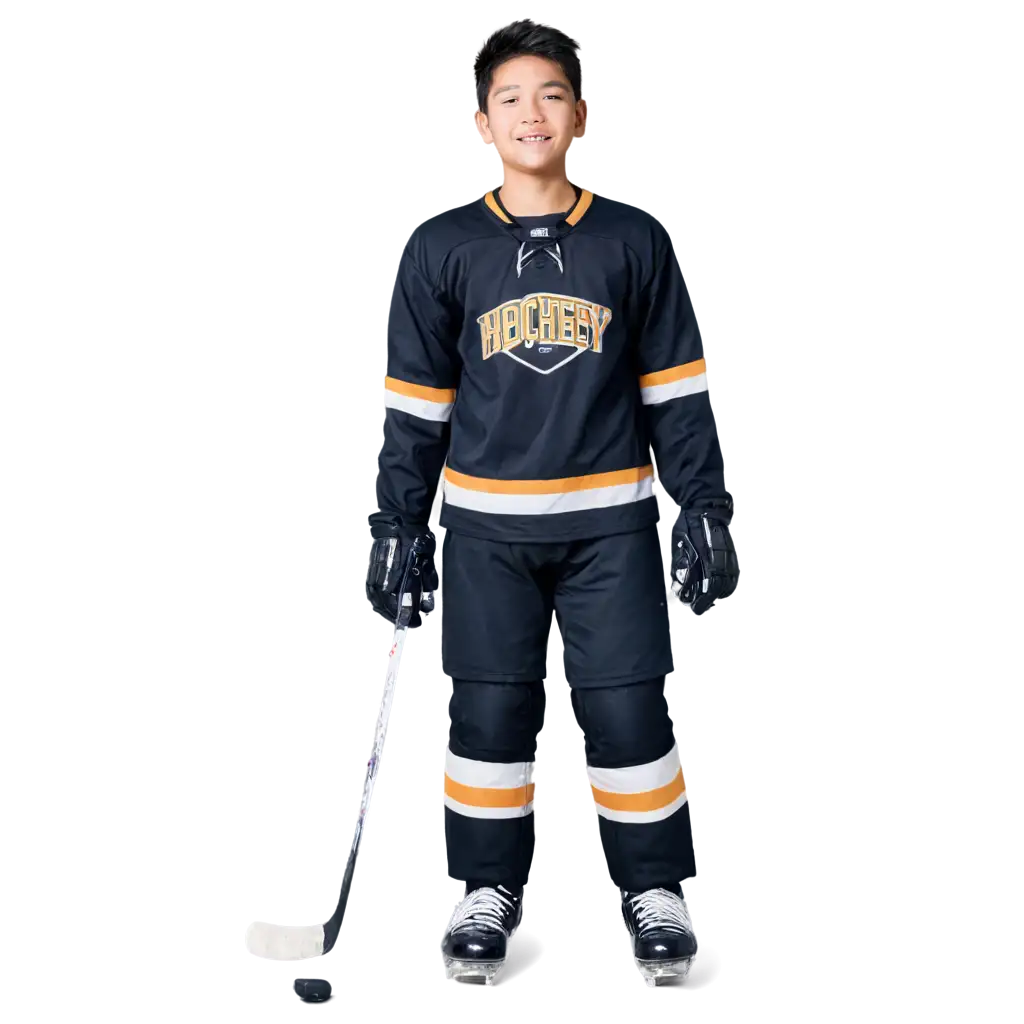 Asian-Boy-Wearing-Hockey-Suit-PNG-HighQuality-Image-for-Versatile-Uses