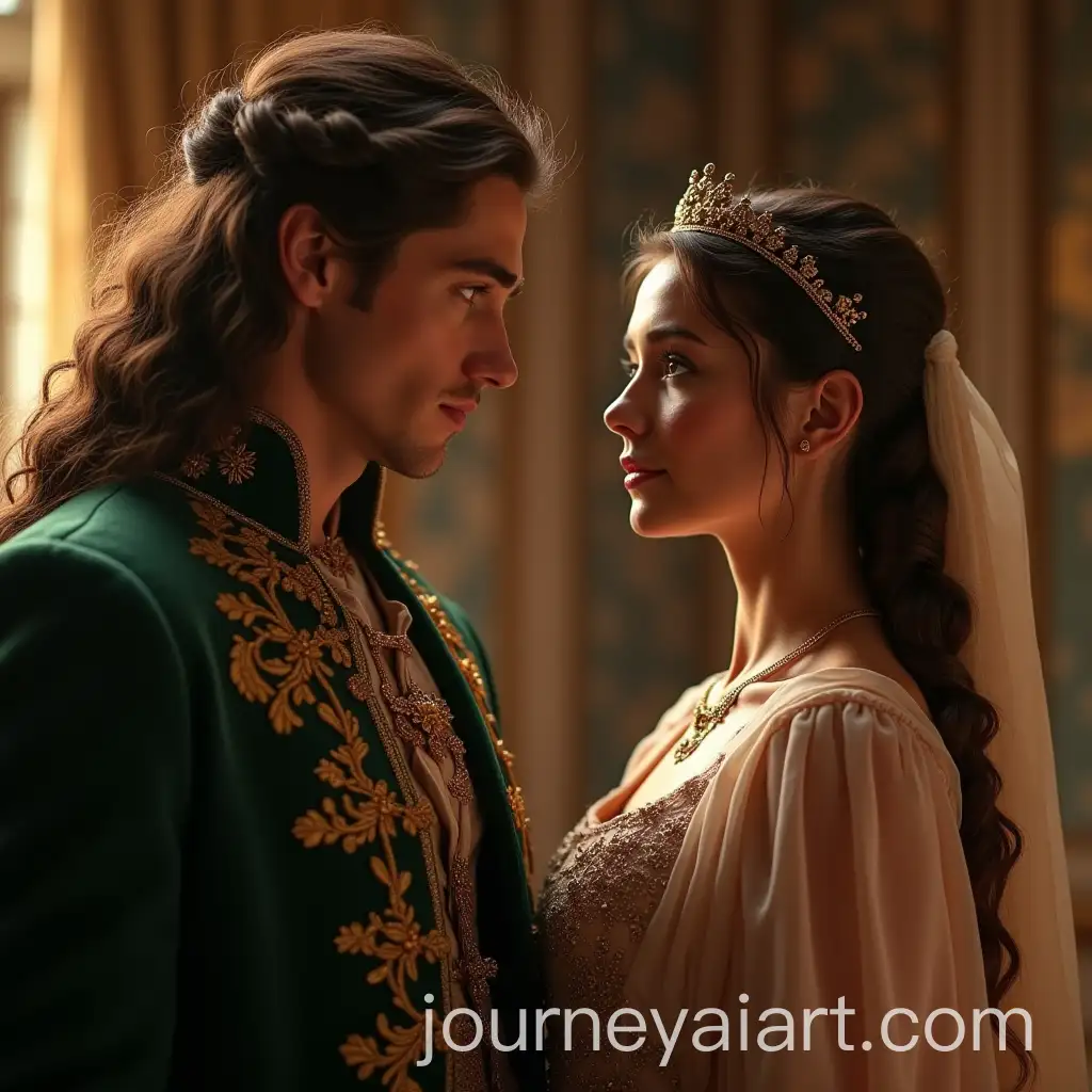 Royal-Prince-and-Maid-in-Palace-Chamber