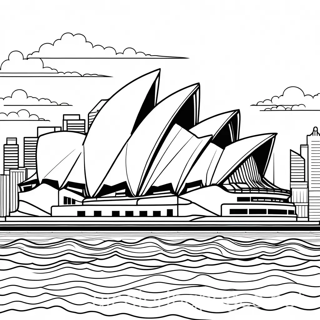 Sydney-Opera-House-Coloring-Page-Line-Art-for-Kids