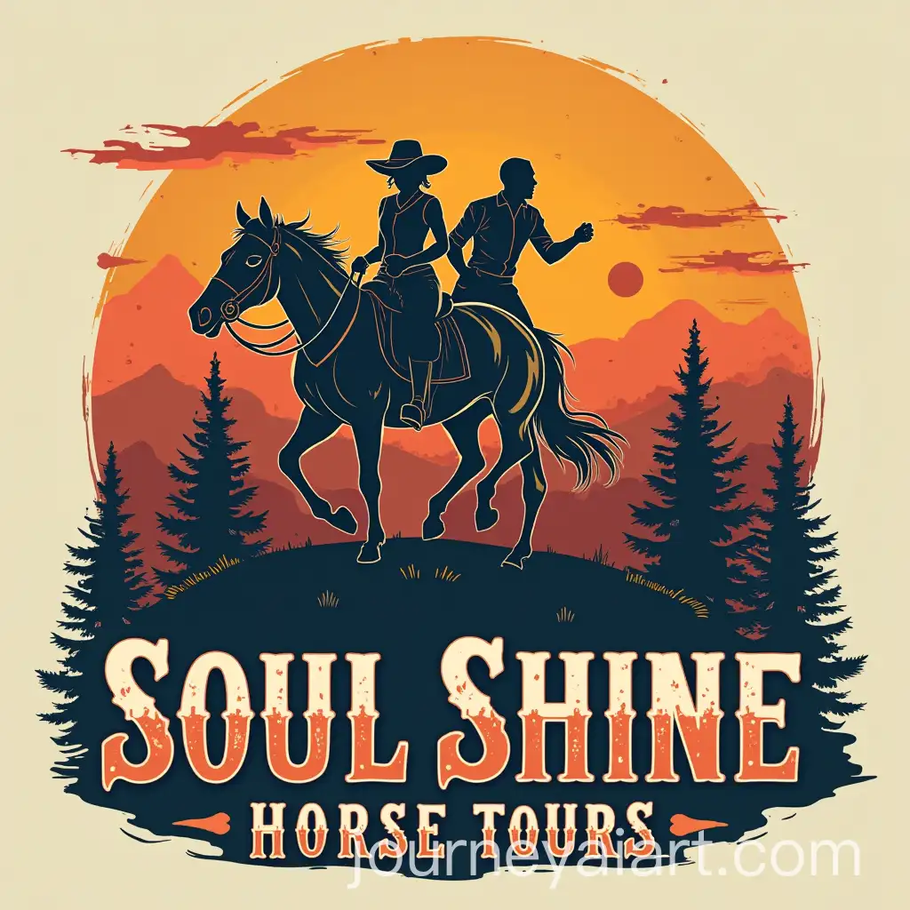 Soul-Shine-Horse-Tours-TShirt-Design