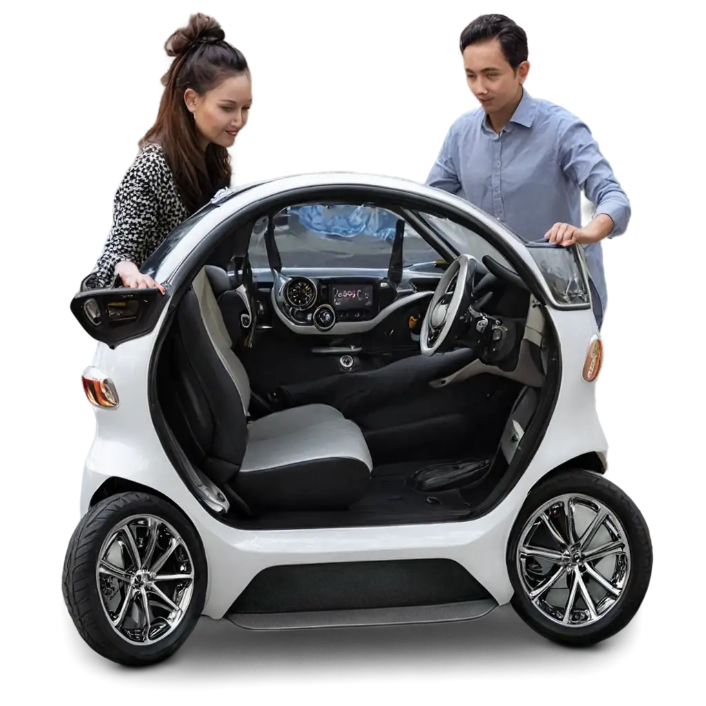 Futuristic-Mini-Electric-Car-for-Two-People-PNG-Image-Enhance-Your-Visual-Content-with-Innovation