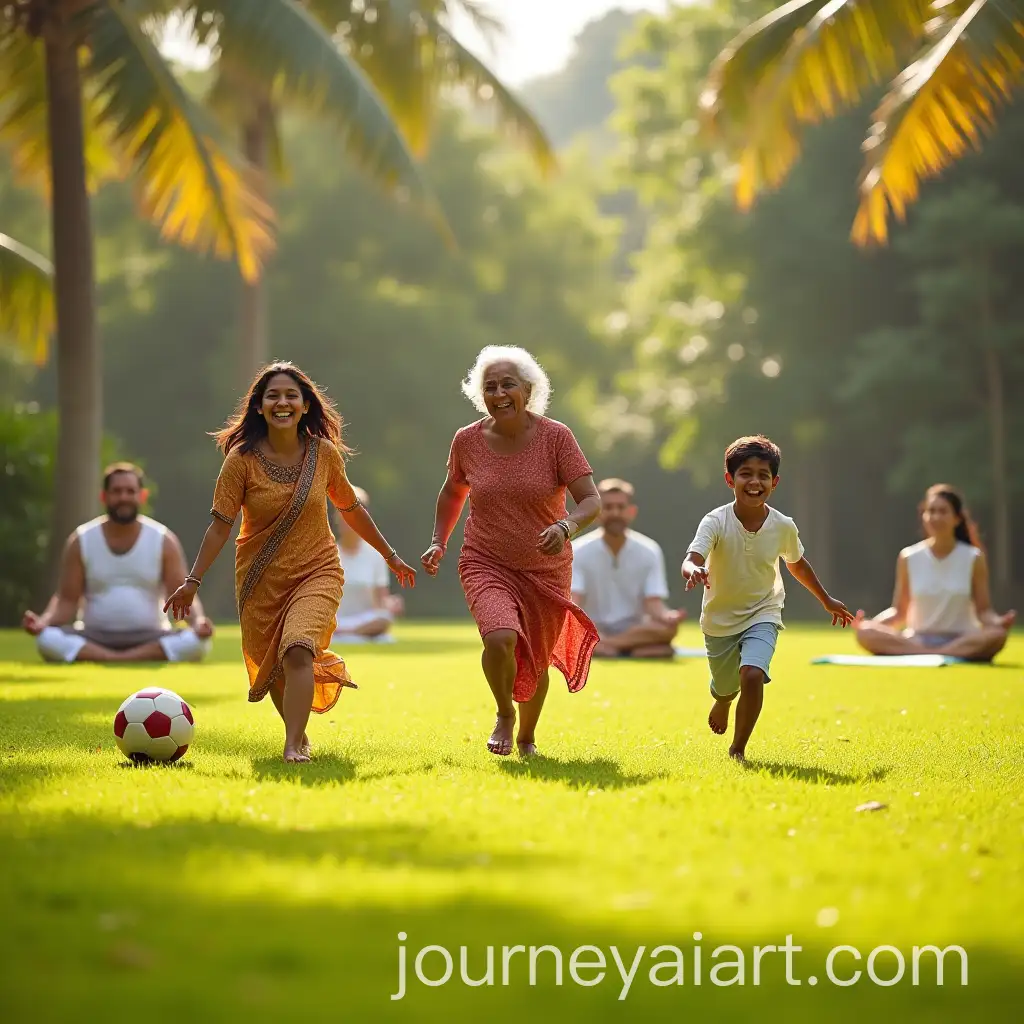 MultiGenerational-Indian-Family-Playing-Football-in-Lush-Garden-on-Sunny-DayAI-Image-Prompt-Expansion
