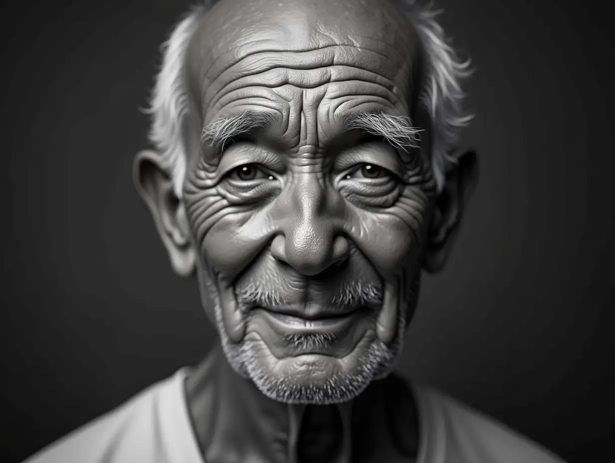 Portrait-of-an-Elderly-Man-with-Characteristic-Wrinkles