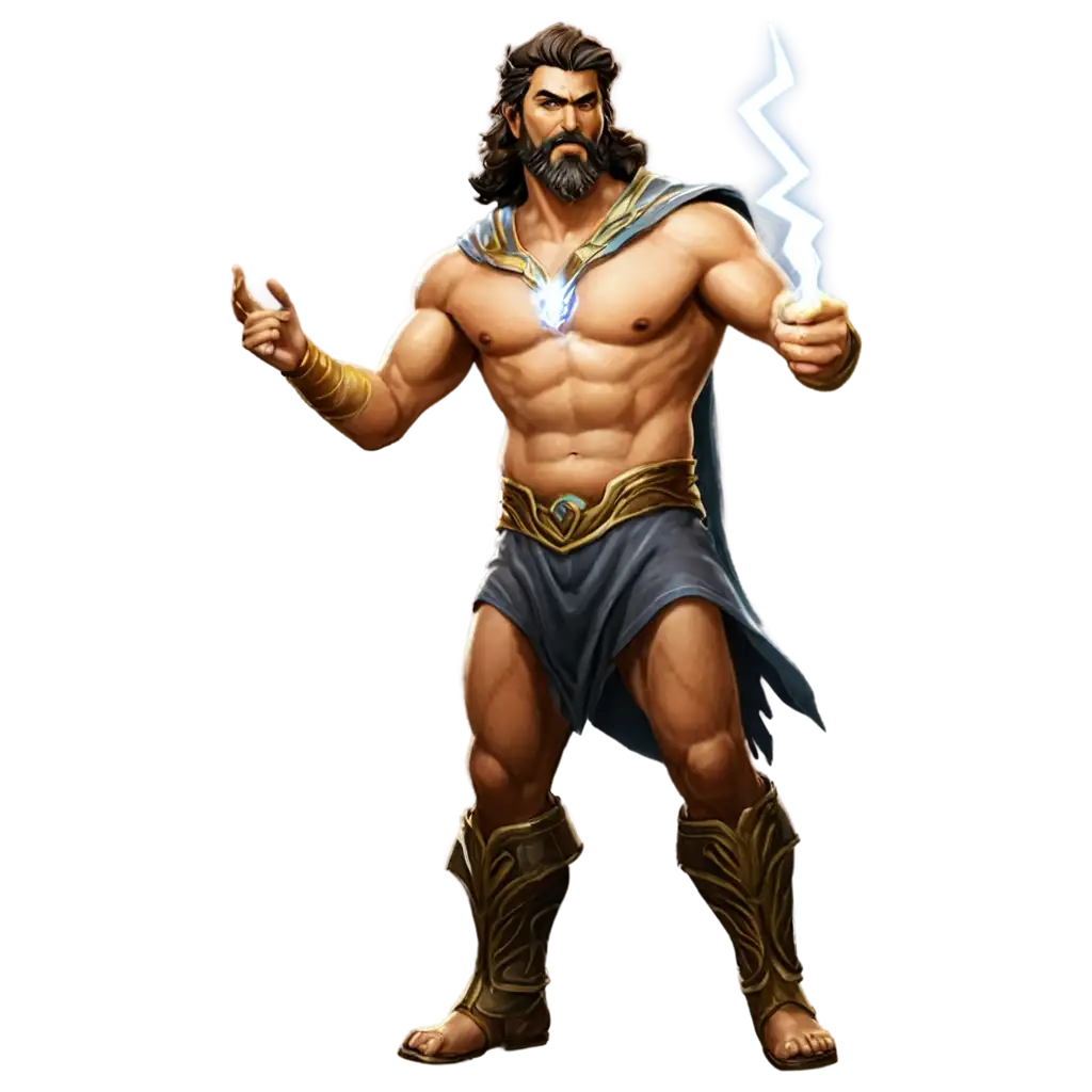 Zeus-Game-Character-with-Lightning-in-Hand-HighQuality-PNG-Image-for-Digital-Creations