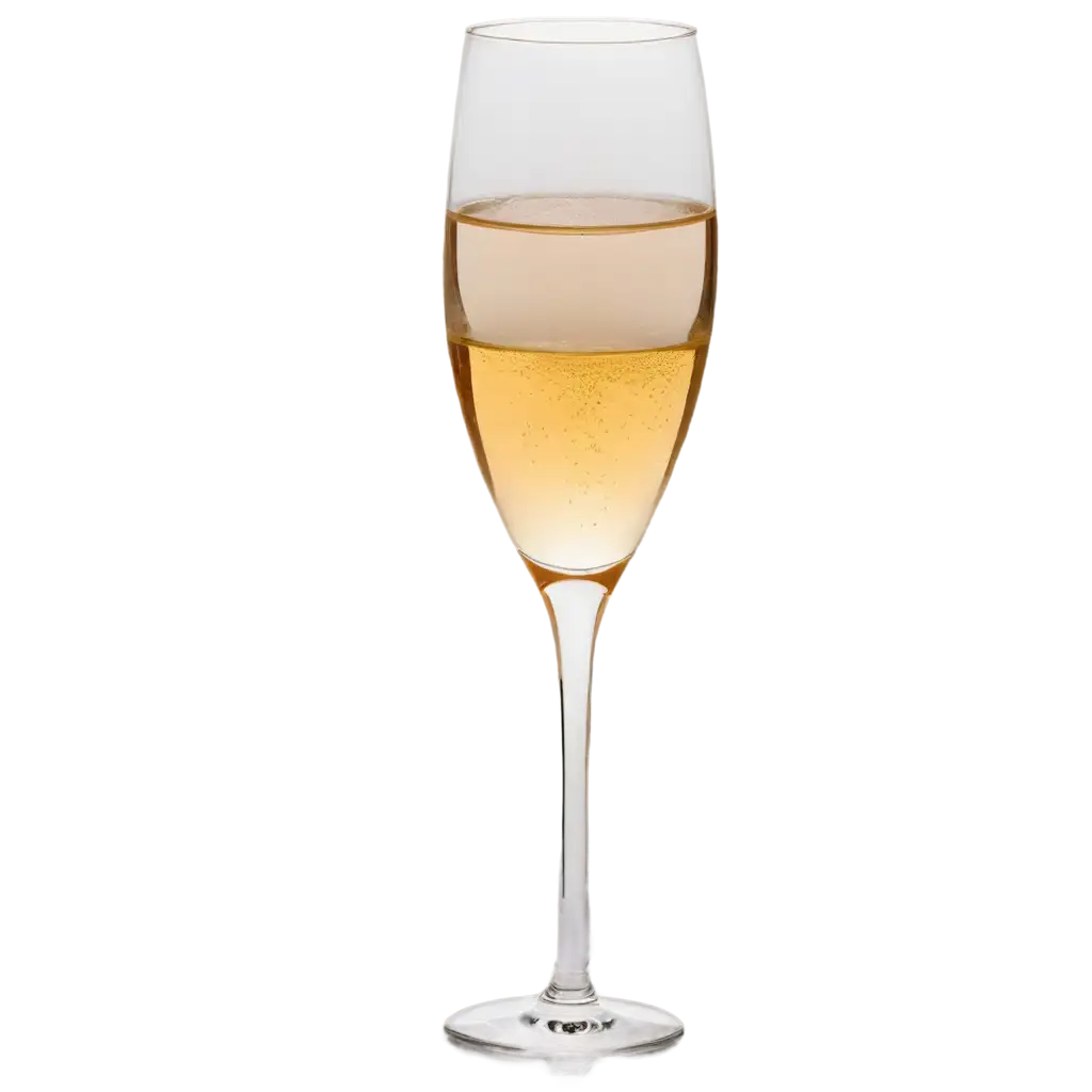 SemiTransparent-Champagne-Flute-PNG-Image-Realistic-and-HighQuality-Design