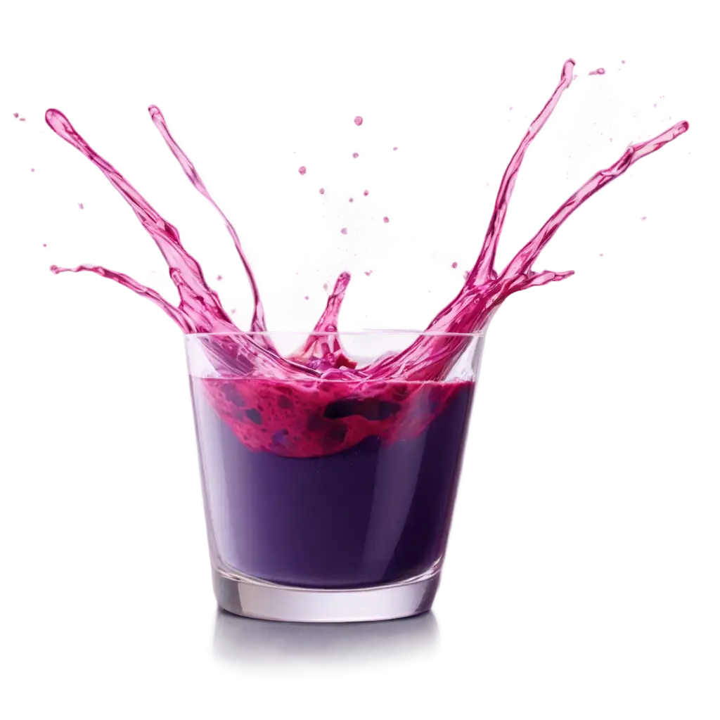 Artificial-Blueberry-Flavor-Drink-in-Tumbler-PNG-Image-with-Splashing-Effect