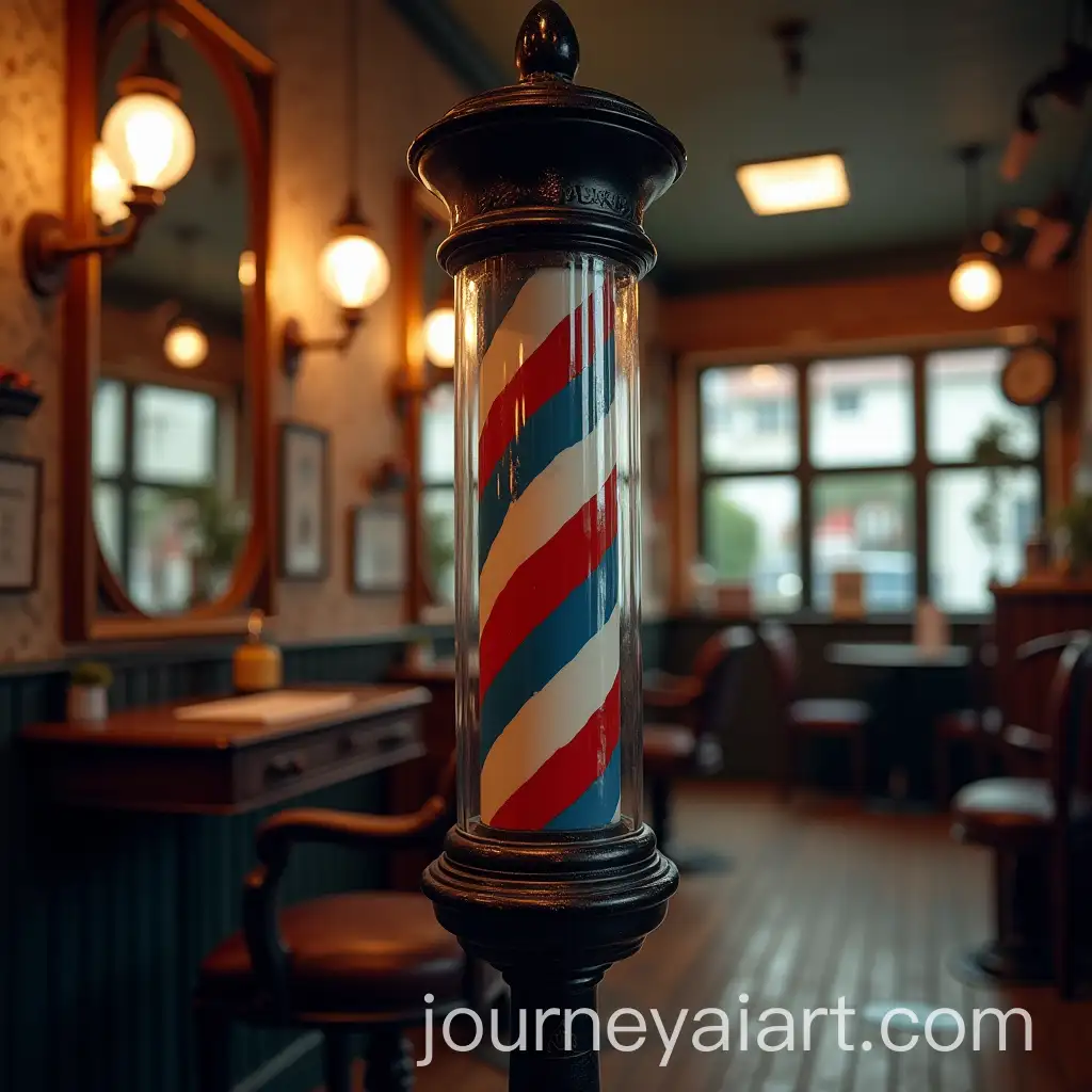 Traditional-Barber-Pole-with-Red-and-White-Spiral-Stripes