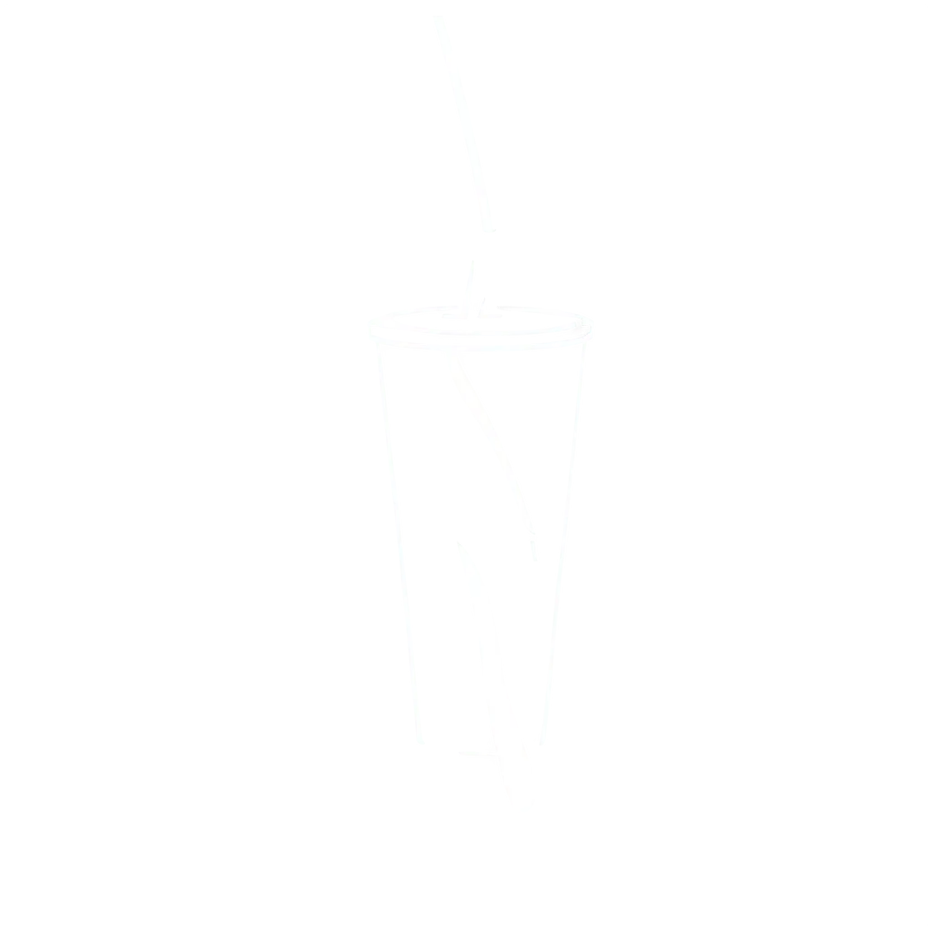 Smoothie-Vector-PNG-Artistic-Black-and-White-Illustration