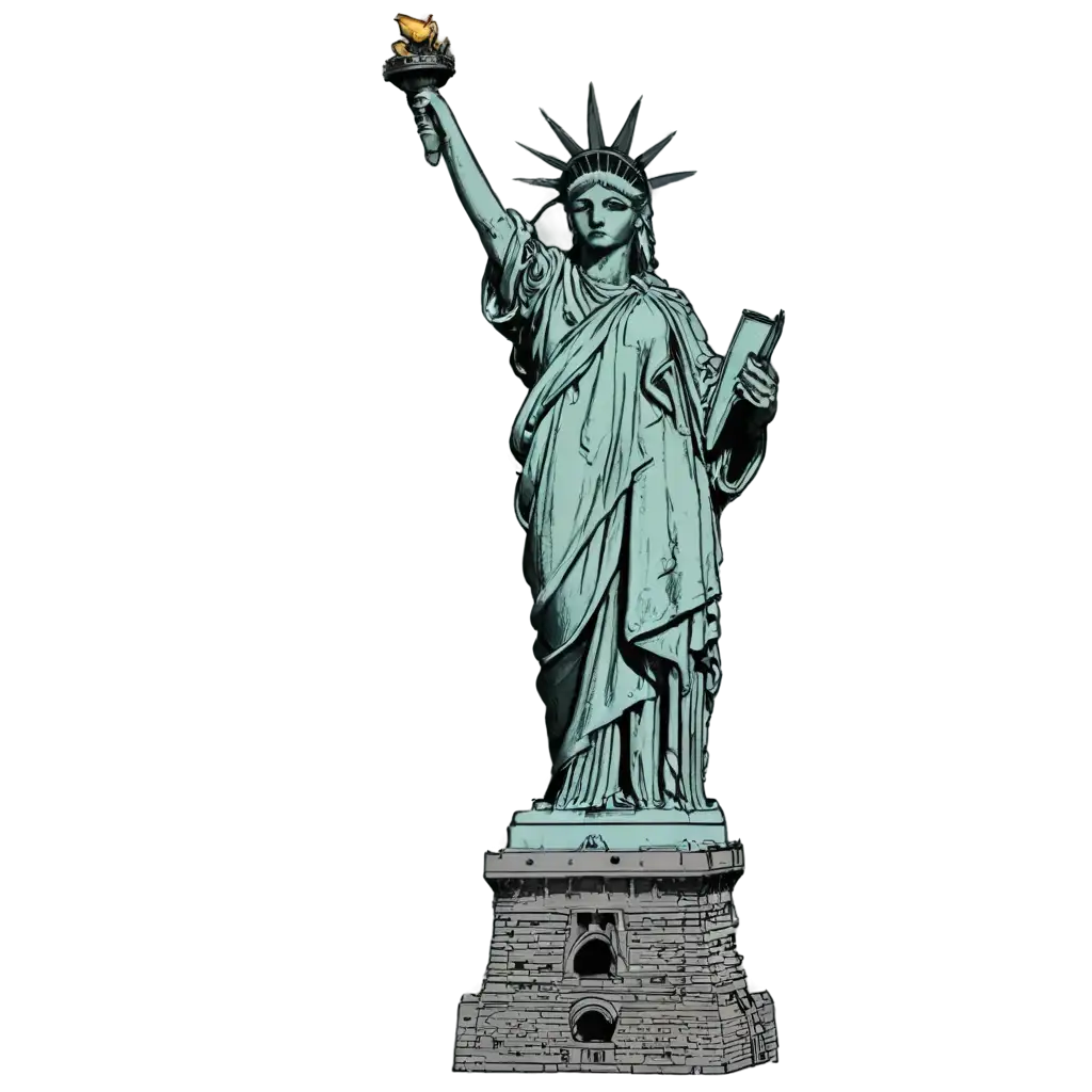 HighQuality-PNG-Image-of-the-Statue-of-Liberty-for-Various-Applications