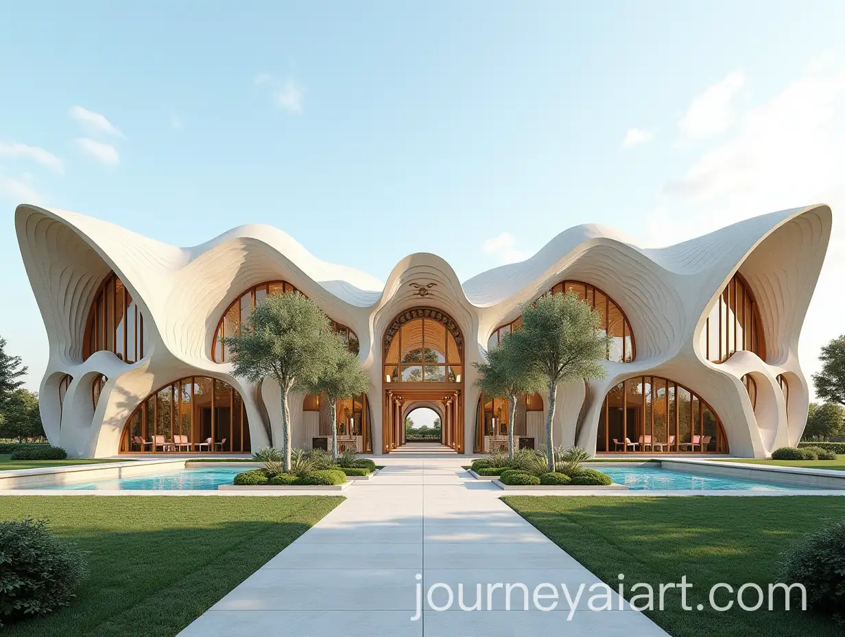 Contemporary-Health-Center-Inspired-by-Arab-Geometric-Patterns-with-Green-Spaces-and-Natural-Light