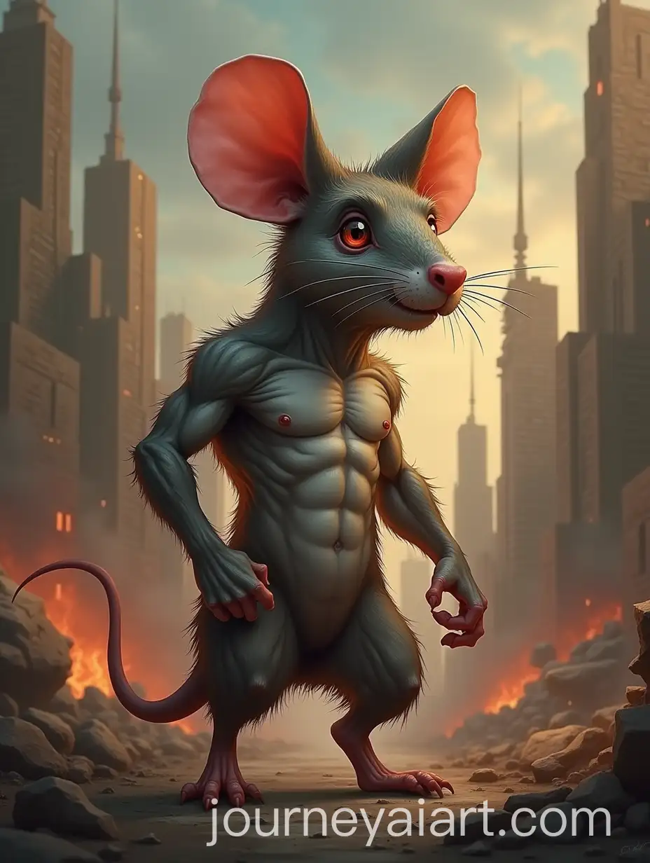 Ripped-Mouse-Bodybuilder-in-PostApocalyptic-Wasteland