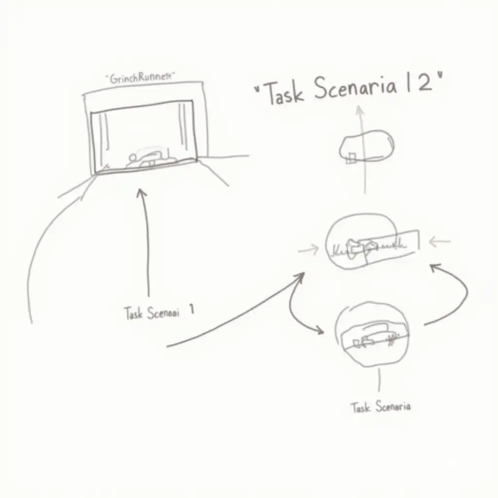 Diagram-of-GrinchRunner-Garage-with-Task-Scenarios
