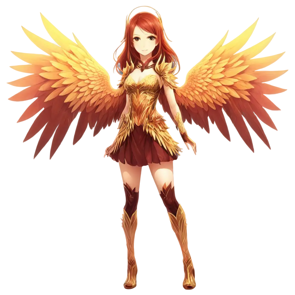 Anime Phoenix girl