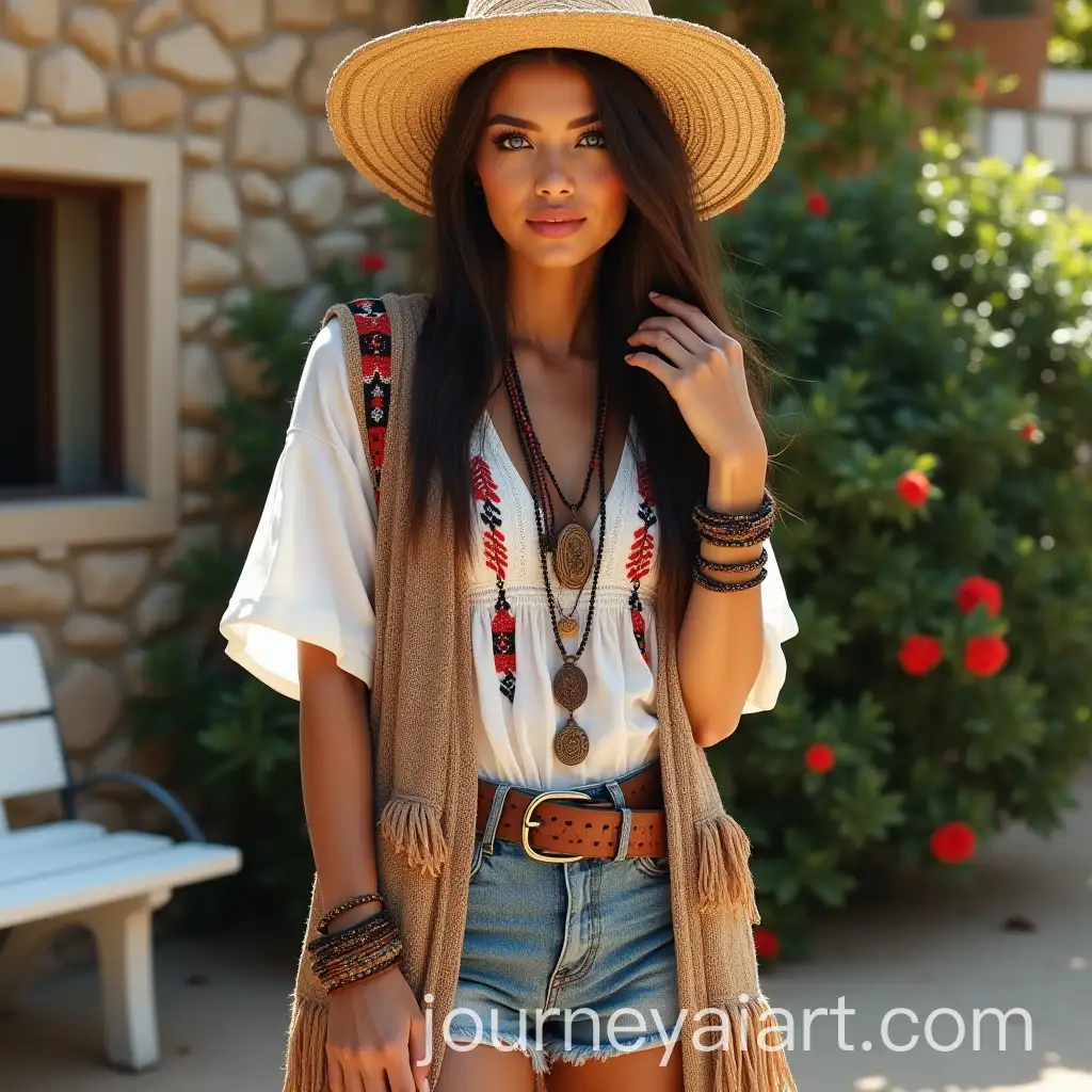 Young-Woman-in-BohoWestern-Style-with-Ethnic-Embroidery-and-Jewelry