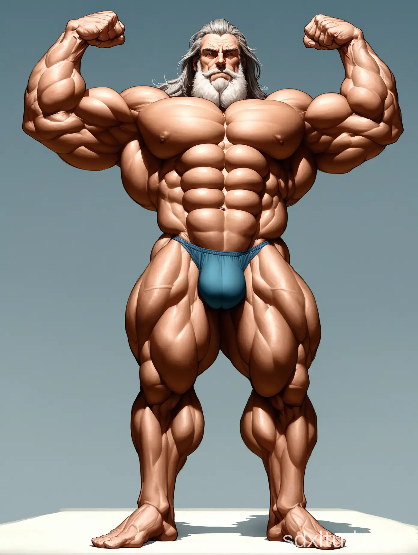 Imposing-Elderly-Giant-with-Muscular-Build-and-Long-Hair