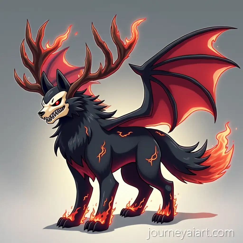 Dark-Wolf-Fakemon-Skuwolf-with-Dragon-Wings-and-Flaming-Tail-in-Pokmon-Style