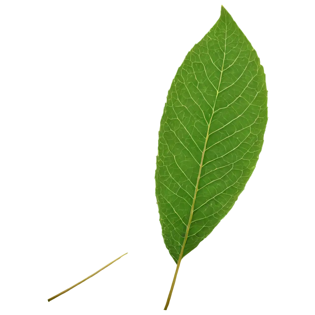 Green-Leaf-from-a-Tree-HighQuality-PNG-Image-for-Versatile-Use