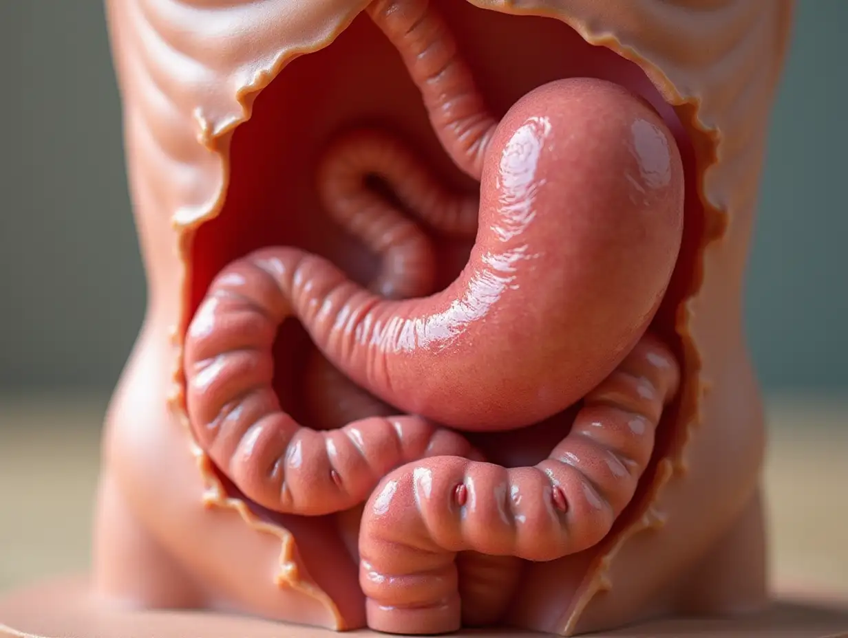 Detailed-Model-of-Human-Stomach-with-Twisted-Lining-and-Internal-Tornado