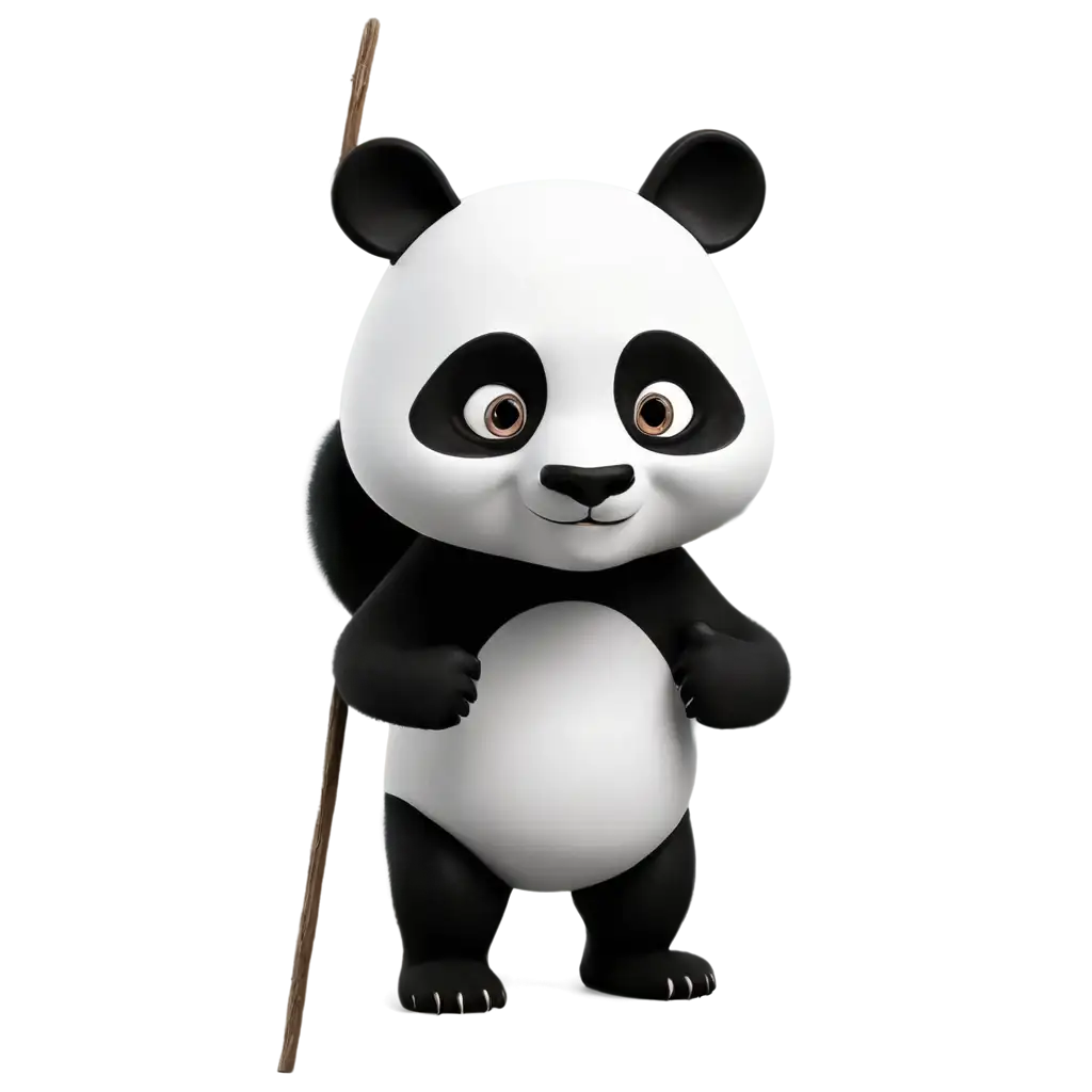 3D-Pixar-Style-Panda-PNG-Image-HighQuality-Clear-Design-for-Multiple-Applications