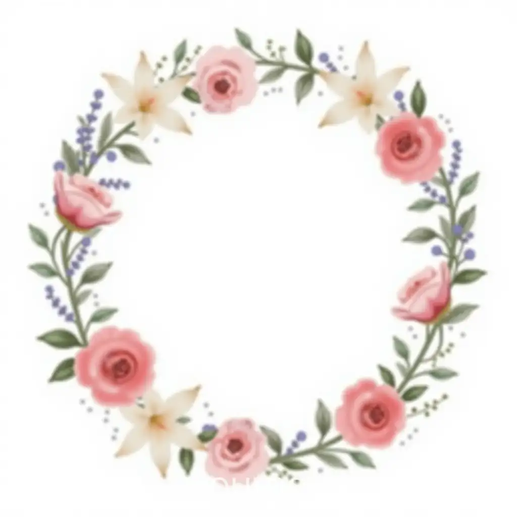 Elegant-Floral-Wreath-with-Pastel-Flowers-and-Greenery-for-Wedding-Invitations