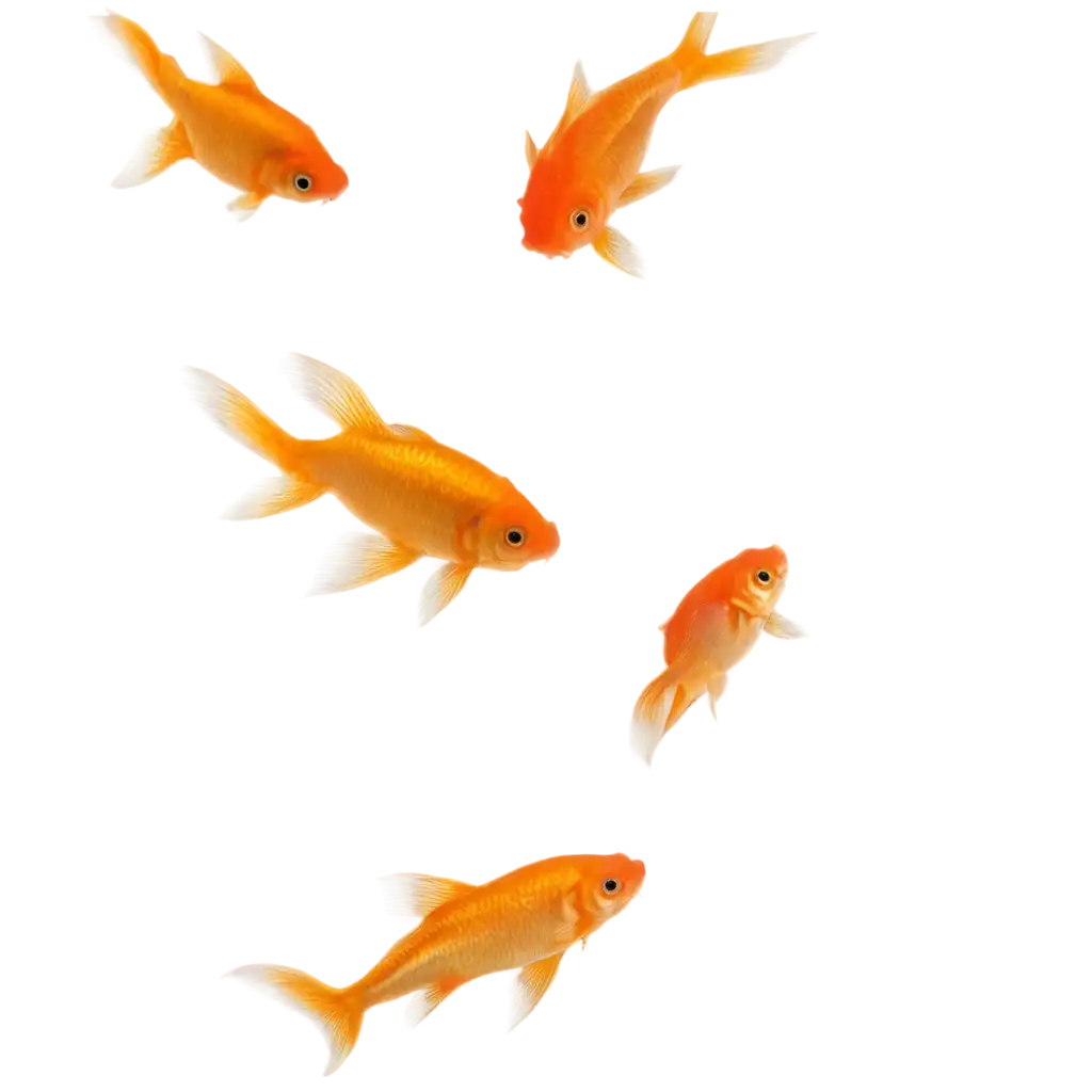 Moving-Colour-Gold-Fishes-PNG-Image-for-Stunning-Visual-Appeal