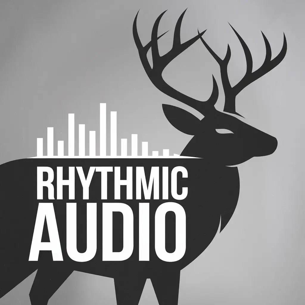 LOGO-Design-for-Rhythmic-Audio-Minimalistic-Deer-Symbol-with-Clear-Background