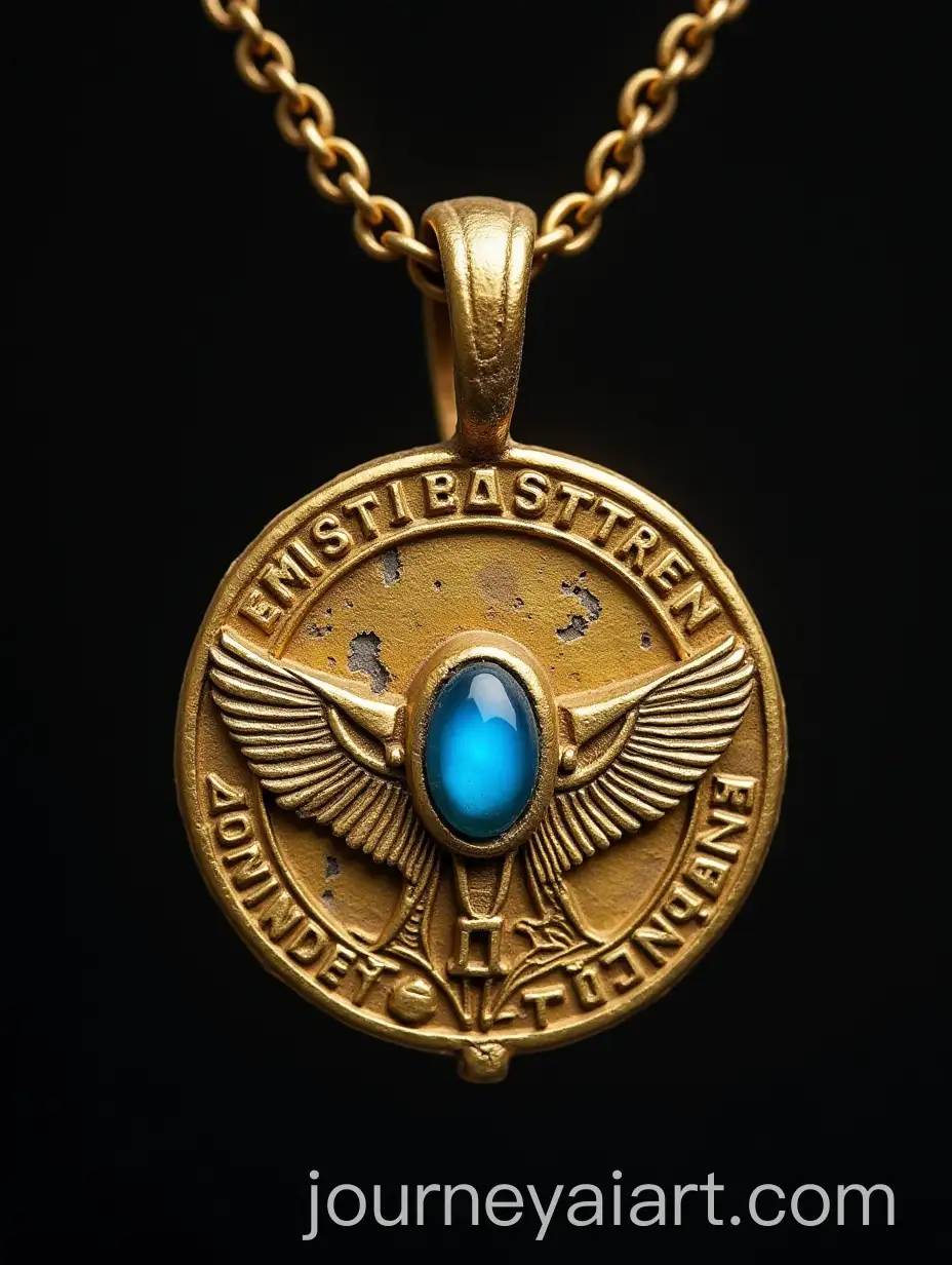 Ancient-Egyptian-Amulet-with-Mystical-Blue-Gemstone