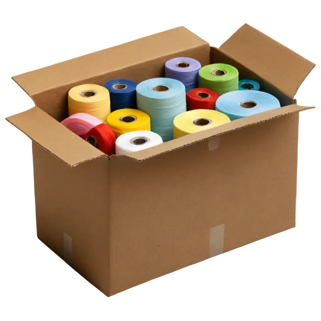 Cardboard-Box-with-Sewing-Supplies-PNG-Perfect-for-Crafting-and-DIY-Projects