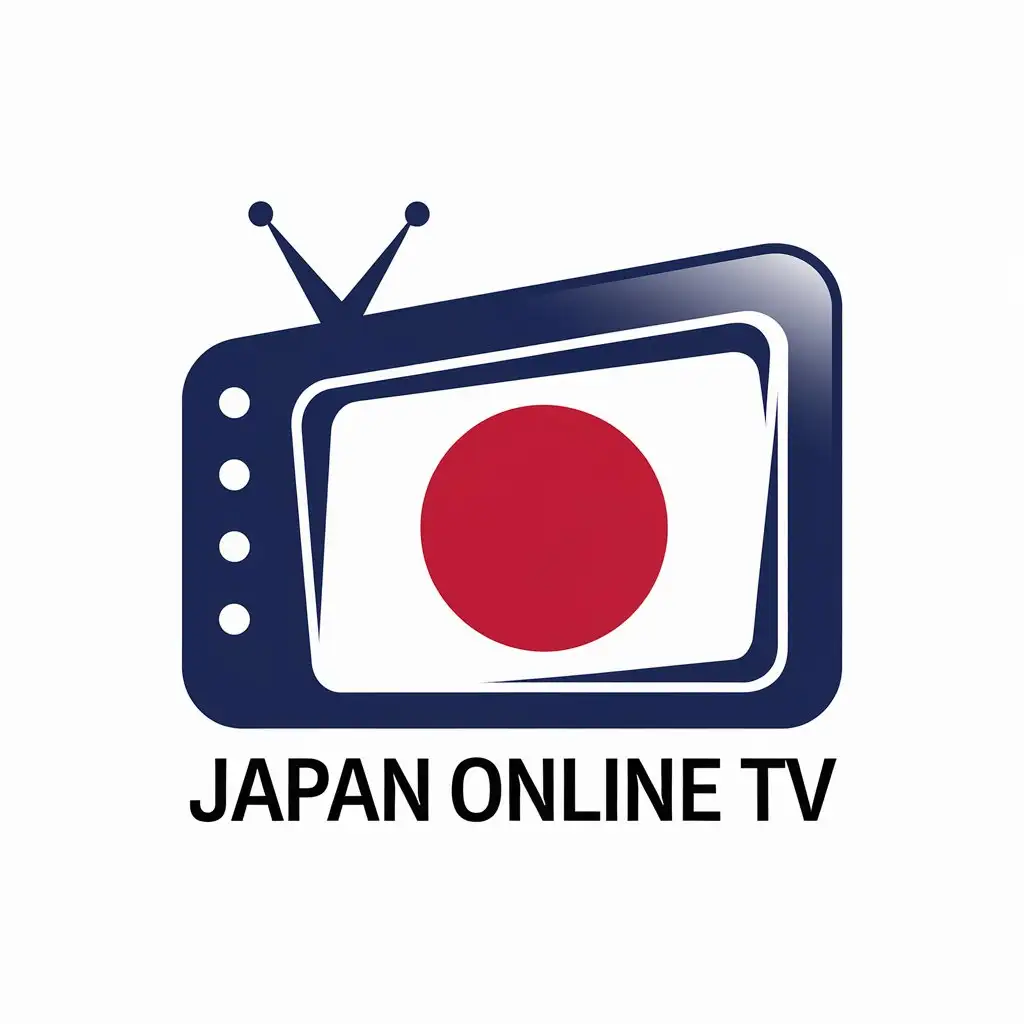 LOGO Design for Japan Online TV TV Channel in Japan Theme with Clear Background