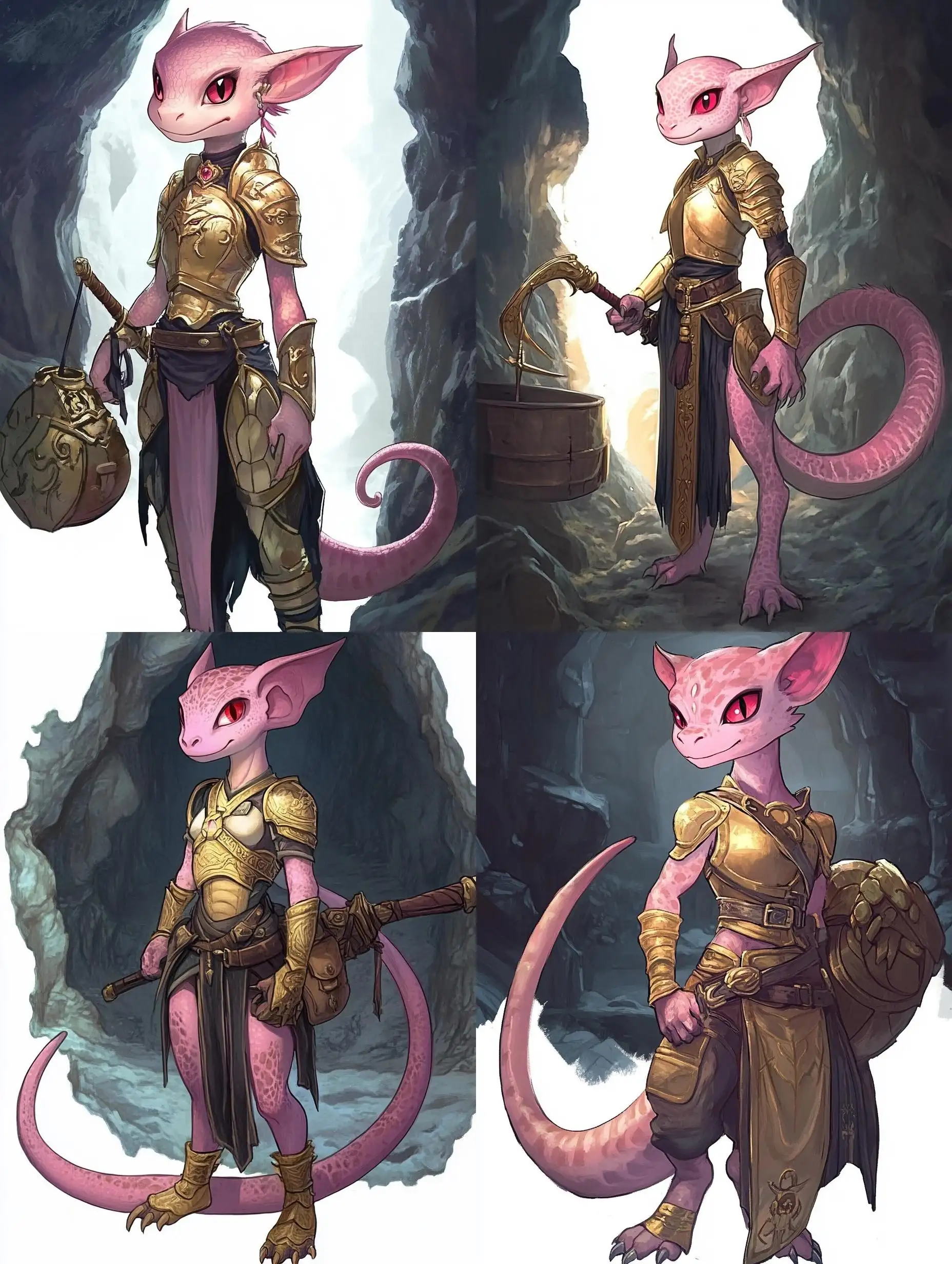 Adorable-Pink-Kobold-Girl-in-a-Dungeon-Setting