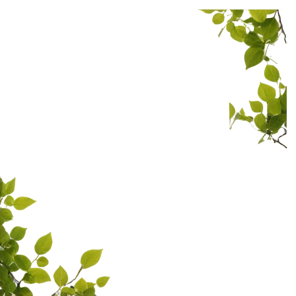 Exquisite-PNG-Image-of-Branches-of-Leaves-and-Vines-Captivating-Nature-in-High-Clarity