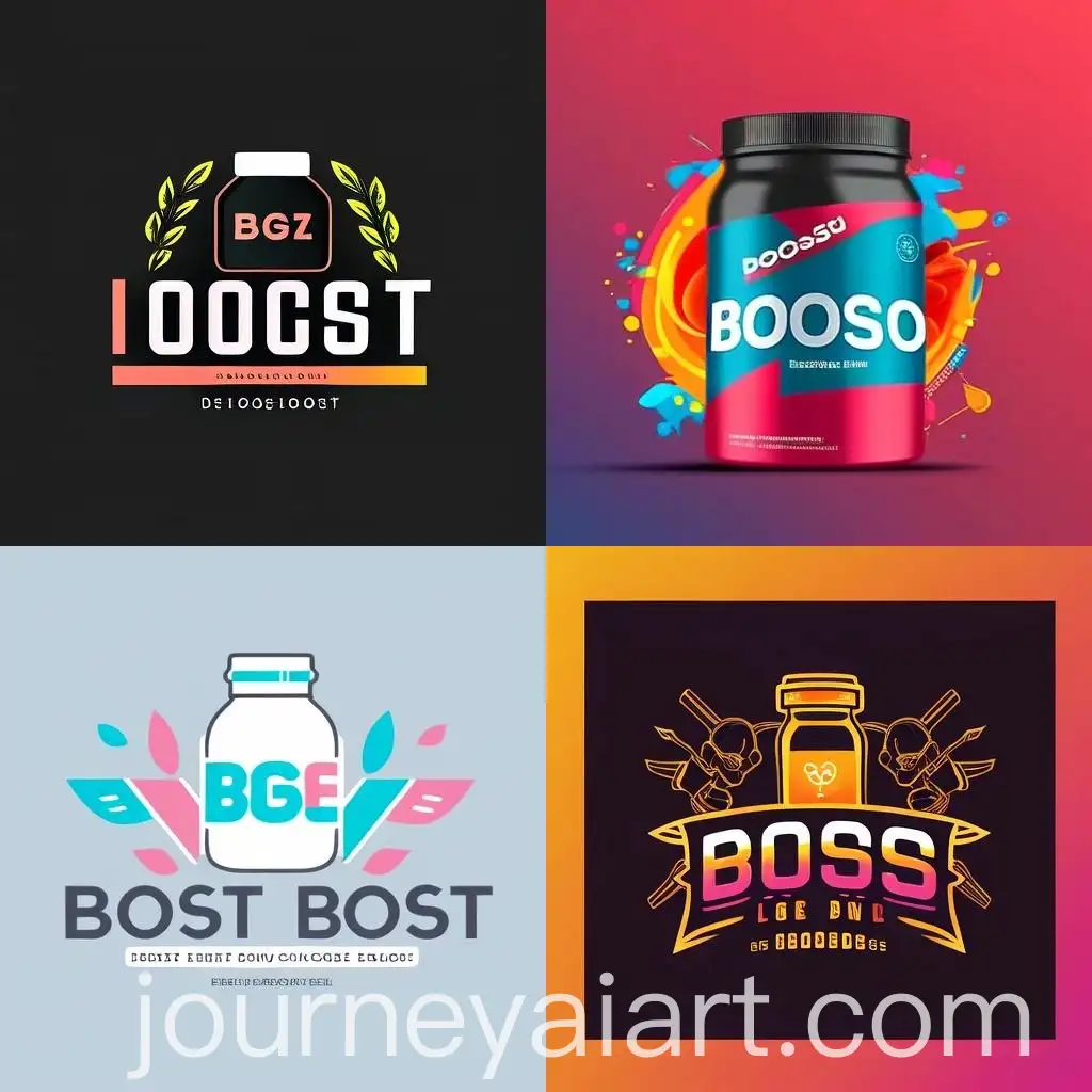 Vibrant-Supplement-Brands-Logo-Design-for-Boost-Nutrition