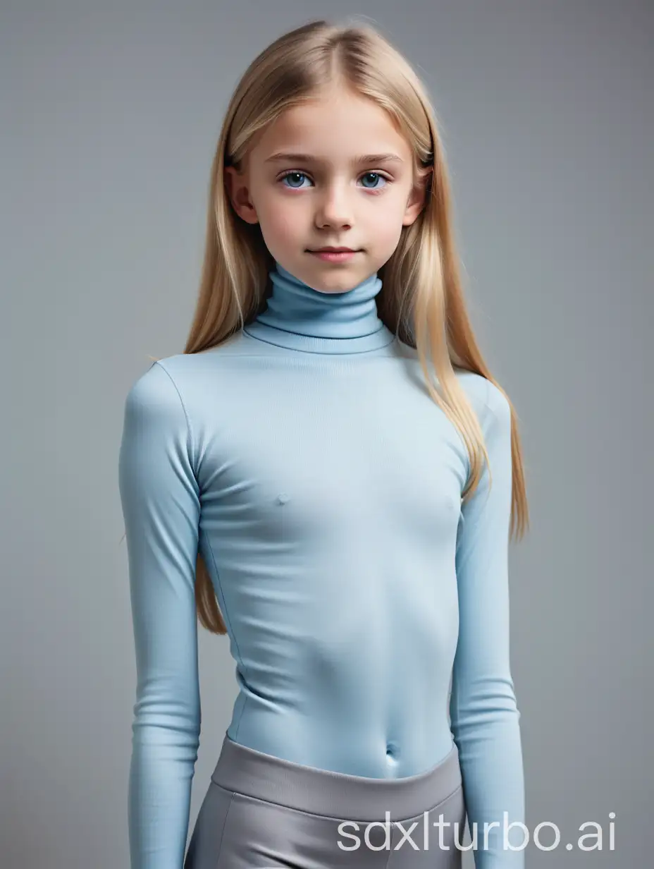 ThirteenYearOld-European-Blonde-Girl-in-Tight-Leggings-and-Turtleneck-Pose