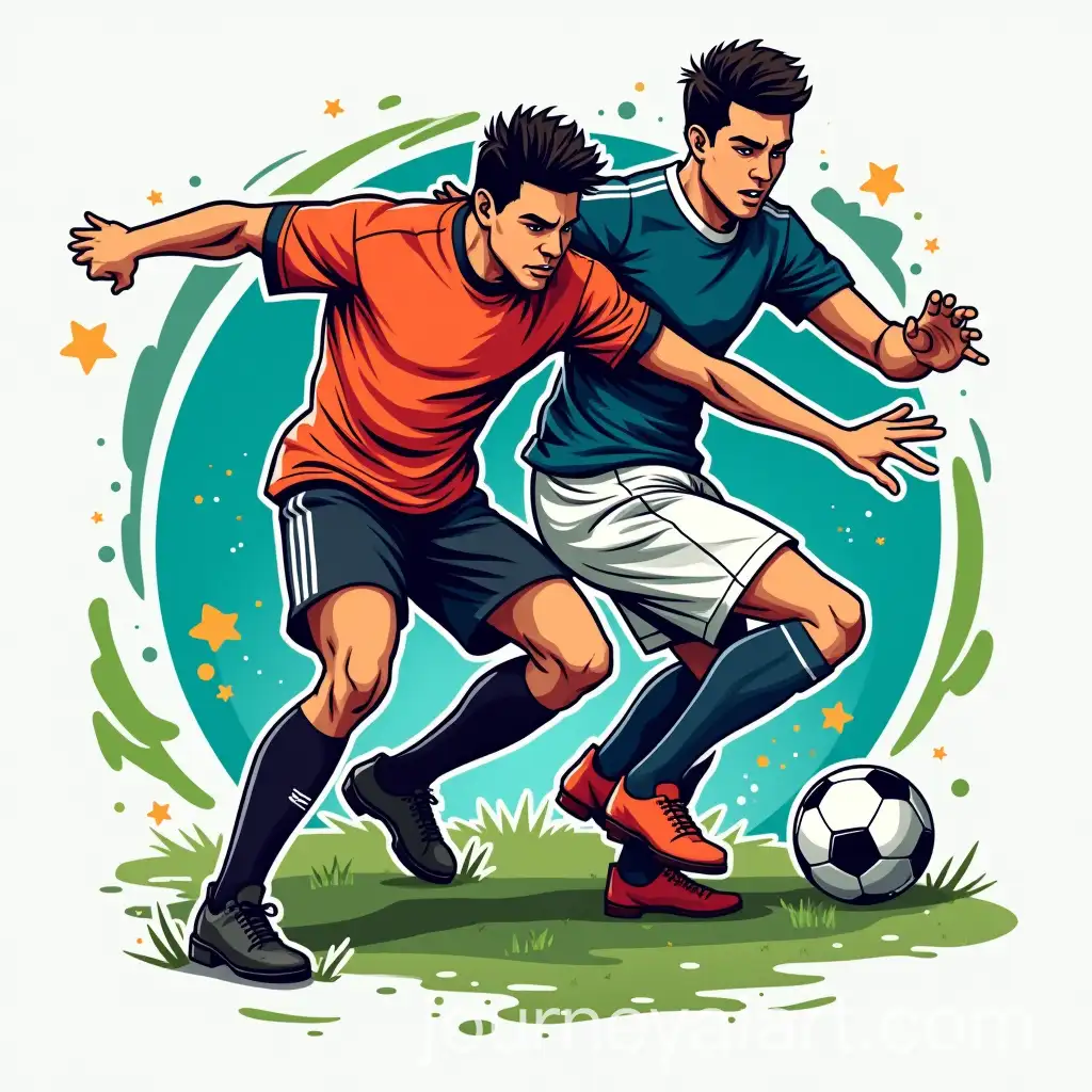 Energetic-Soccer-Defender-Tackling-Ruthless-Goal-Scorer