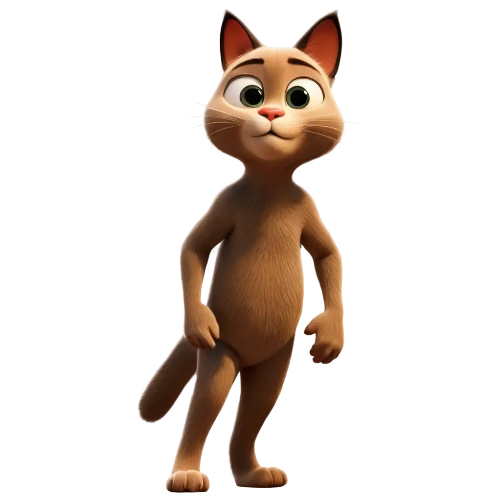 3D-Pixar-Animation-Walking-Cat-PNG-Image-Creative-and-Engaging-Visual-Content