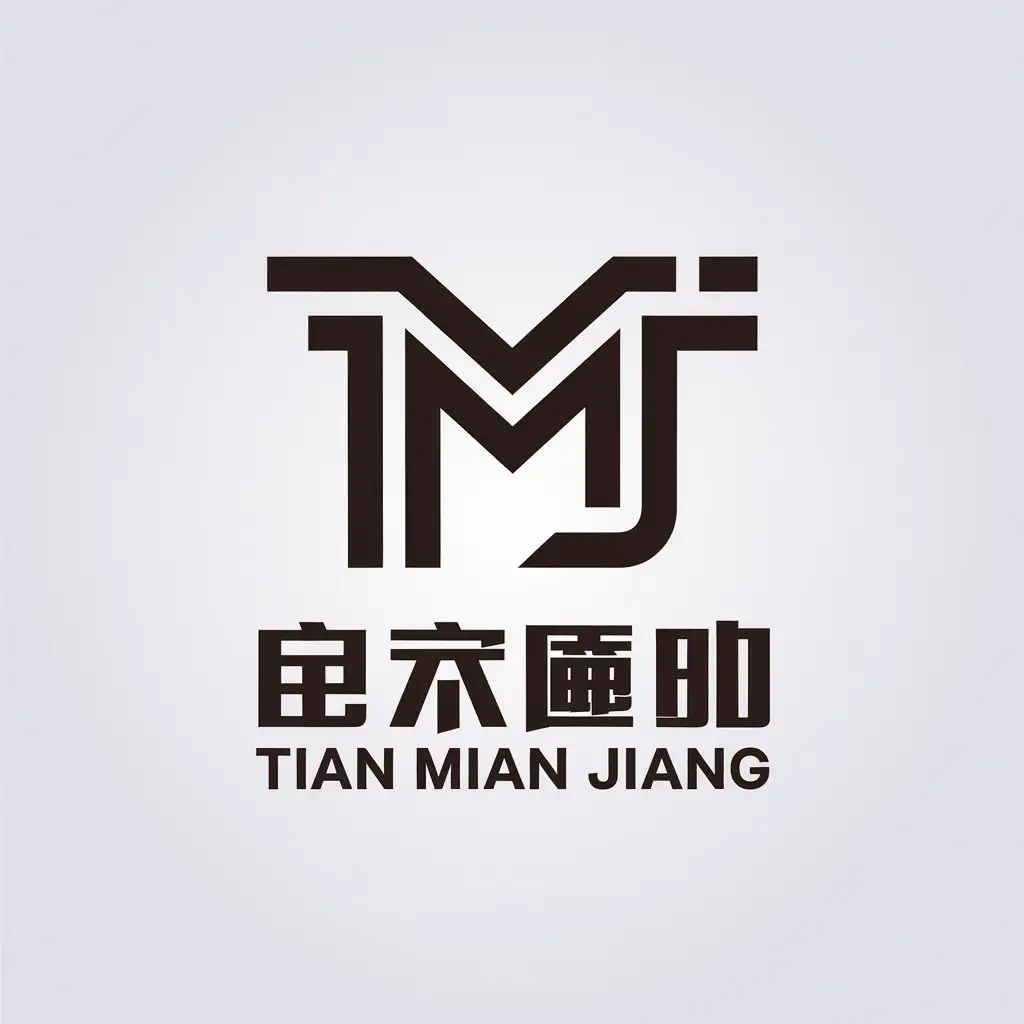 LOGO-Design-for-Tian-Mian-Jiang-Minimalistic-TMJ-Symbol-for-Gaming-Industry-with-Clear-Background