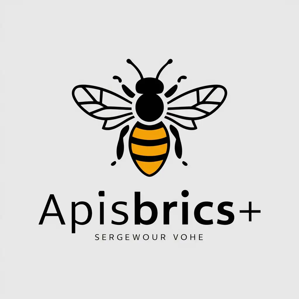 LOGO-Design-For-ApisBRICS-Bee-Symbol-with-a-Modern-Touch