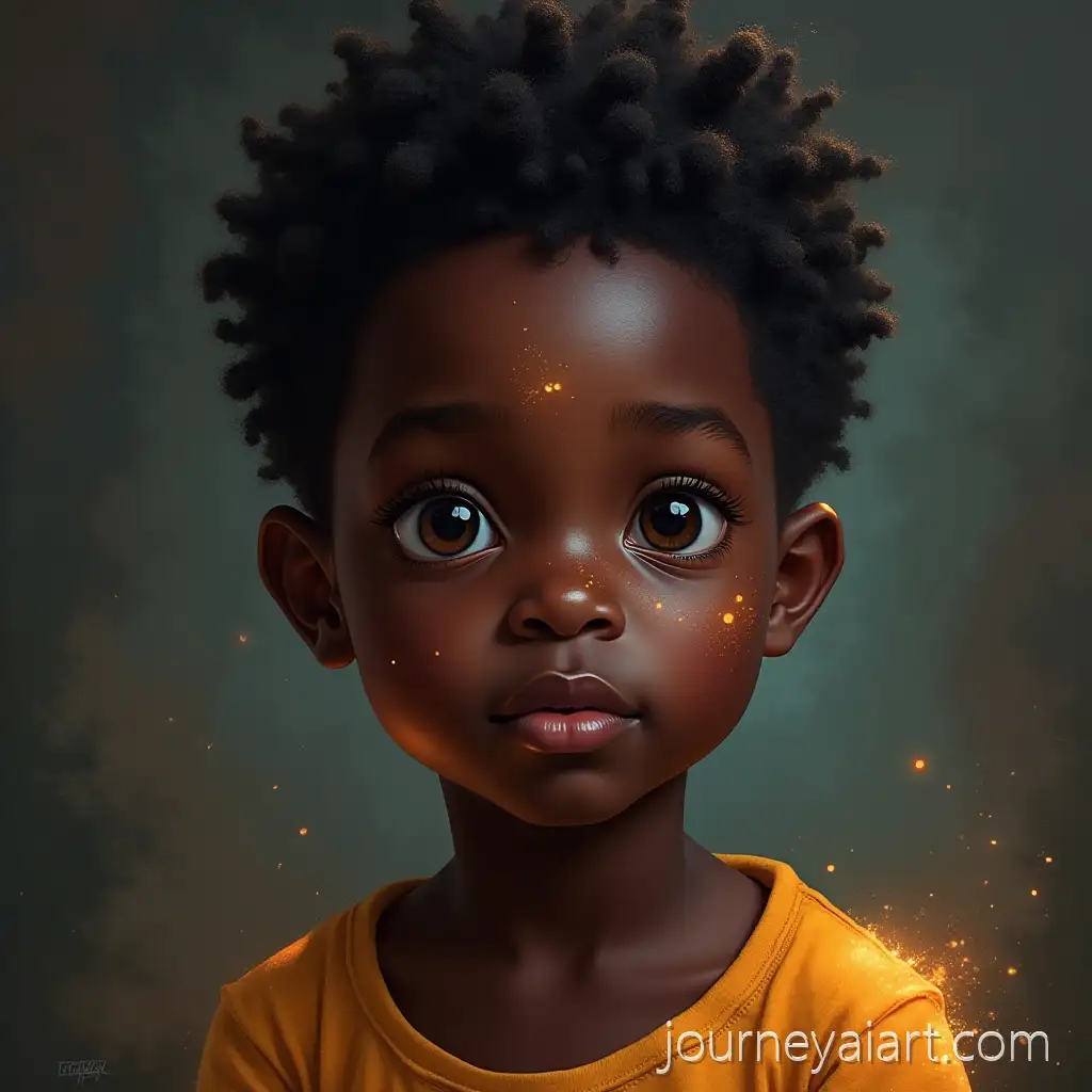 DarkSDark-skinned-boy-healingkinned-Boy-Using-Healing-Magic-Portrait