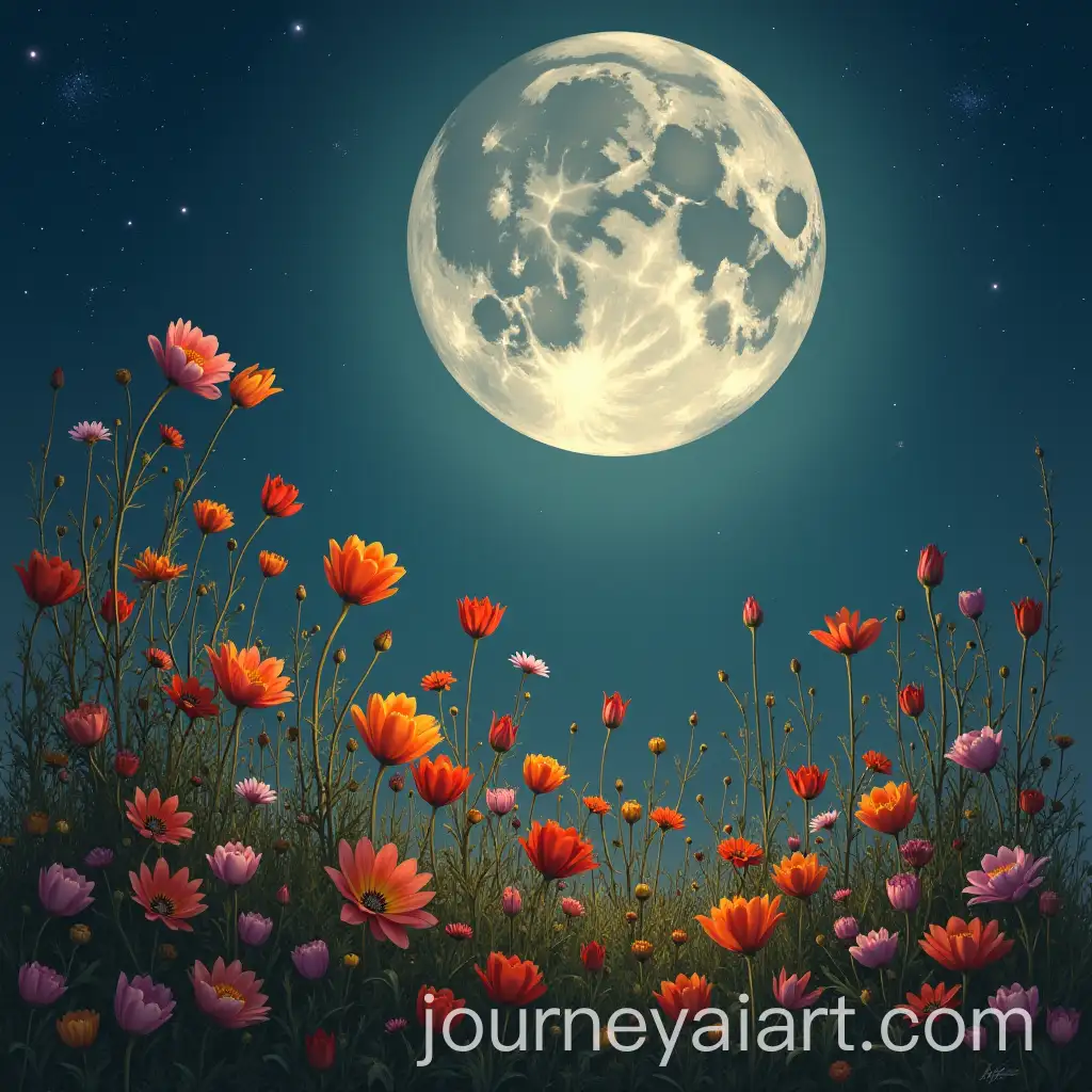 Moon-and-Flowers-Symbolizing-Hope-and-Dreams