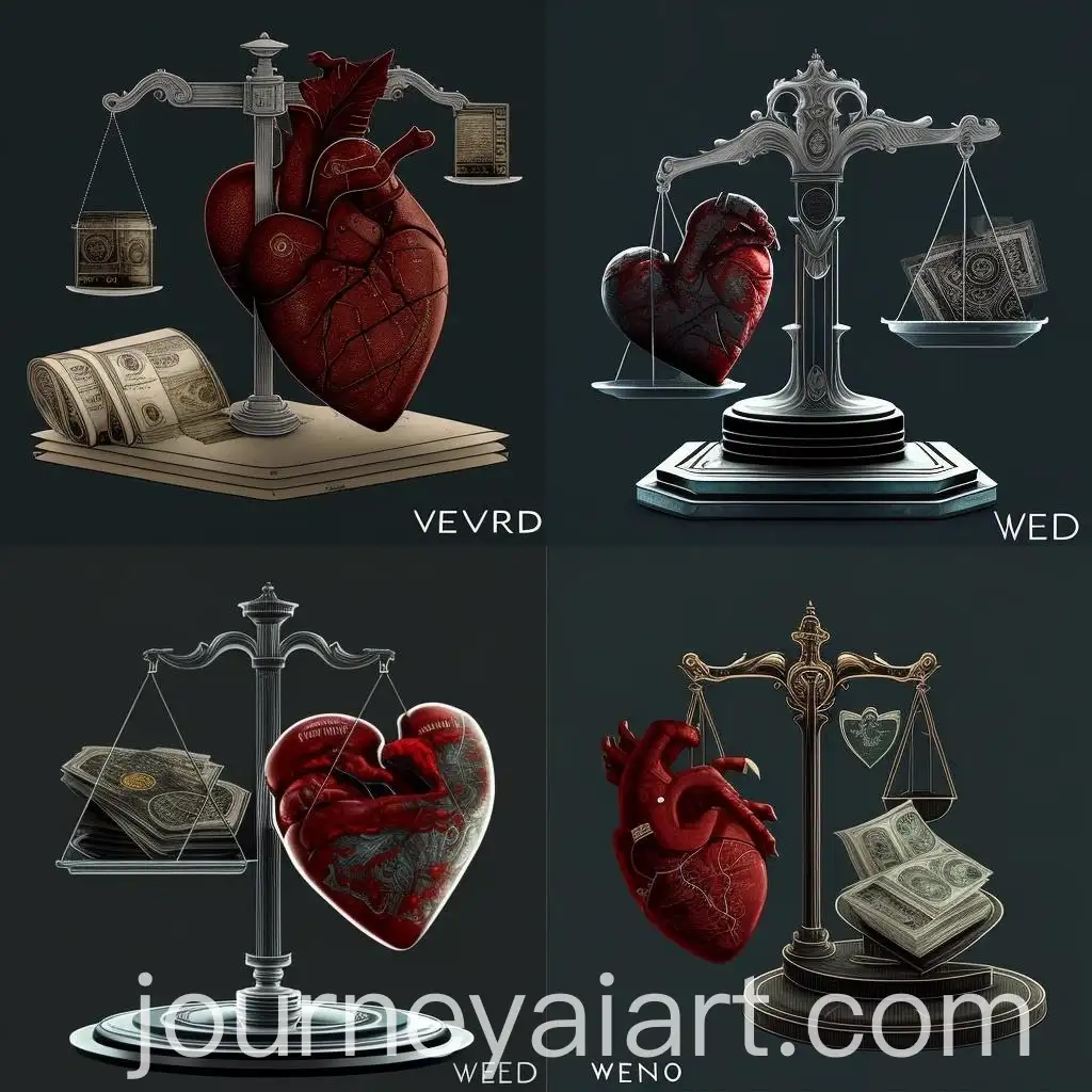Balance-of-Wealth-and-Emotion-Anatomical-Heart-with-Cash