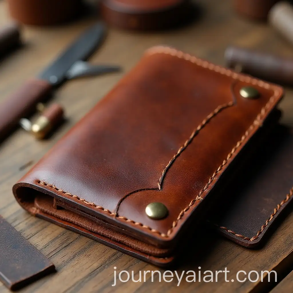 Handmade-Leather-Wallet-Advertisement-Crafted-Bags-Belts-and-More