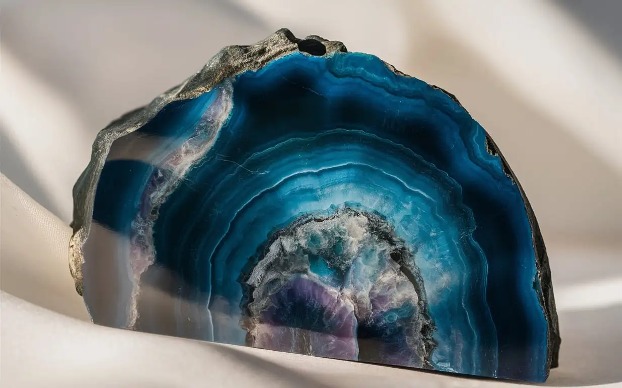 slice of blue onyx