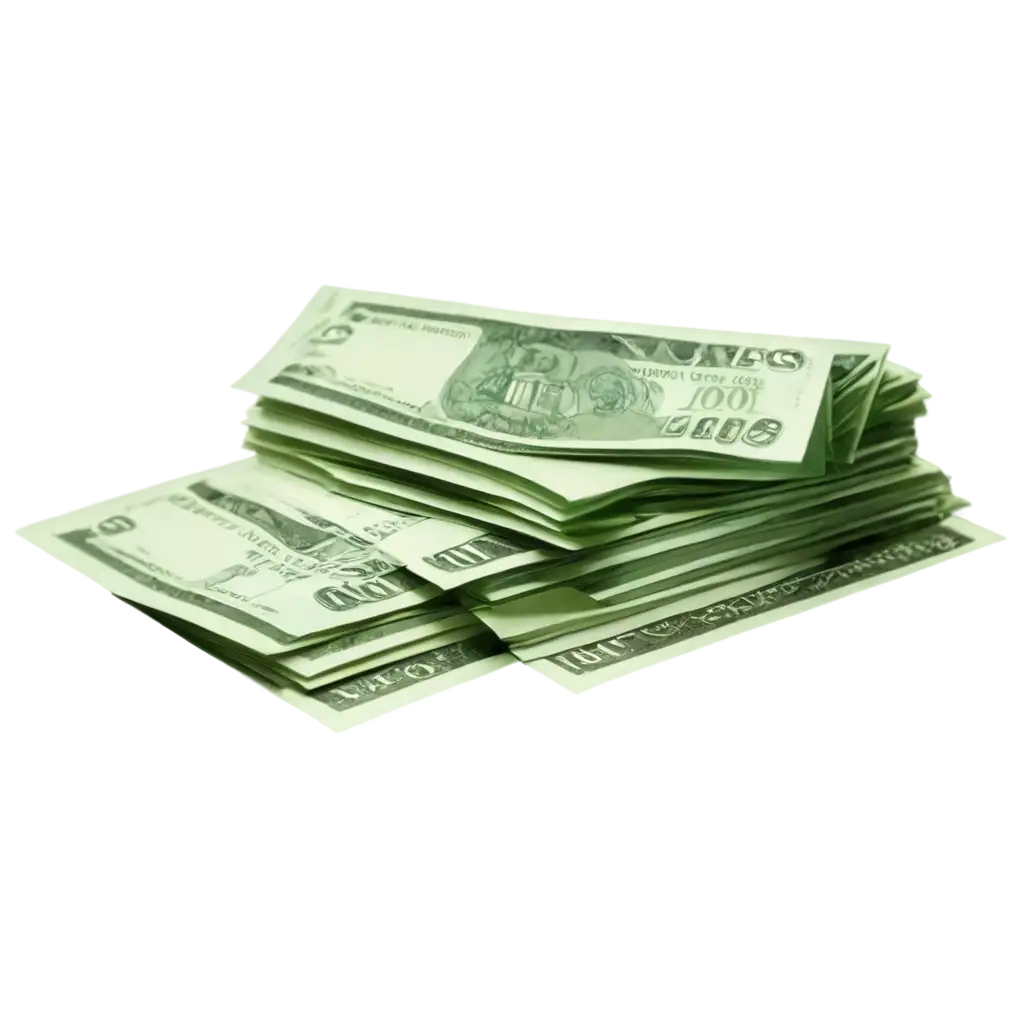 Stack-of-Green-Banknotes-PNG-HighQuality-Image-for-Financial-and-Business-Contexts