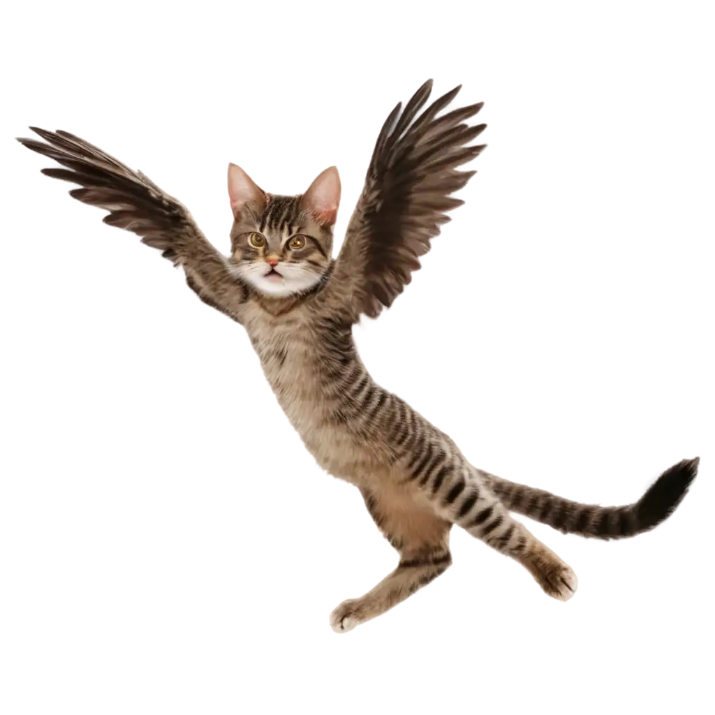 Flying-Cat-PNG-Image-A-Whimsical-and-HighQuality-Visual-for-Creative-Projects