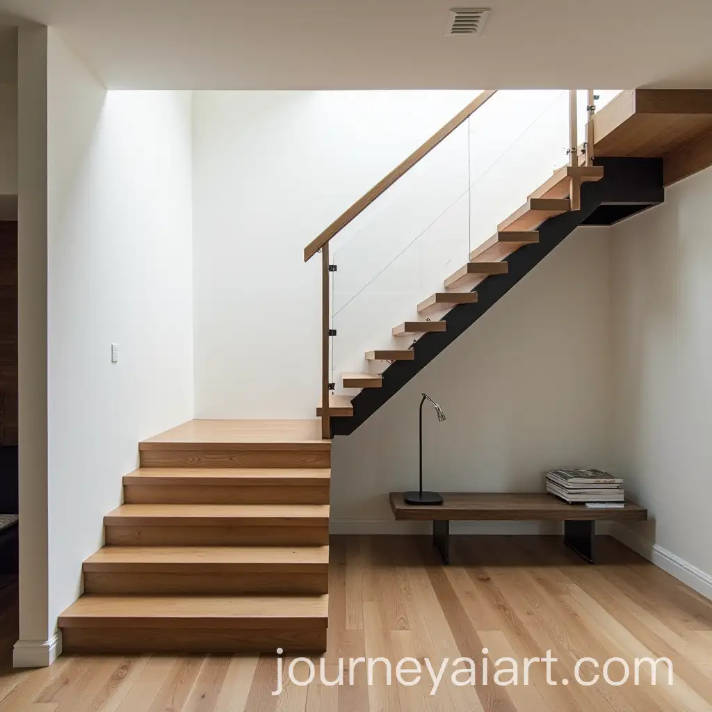 Floating-Staircase-with-Monobeam-Design-and-Angular-Step-Layout
