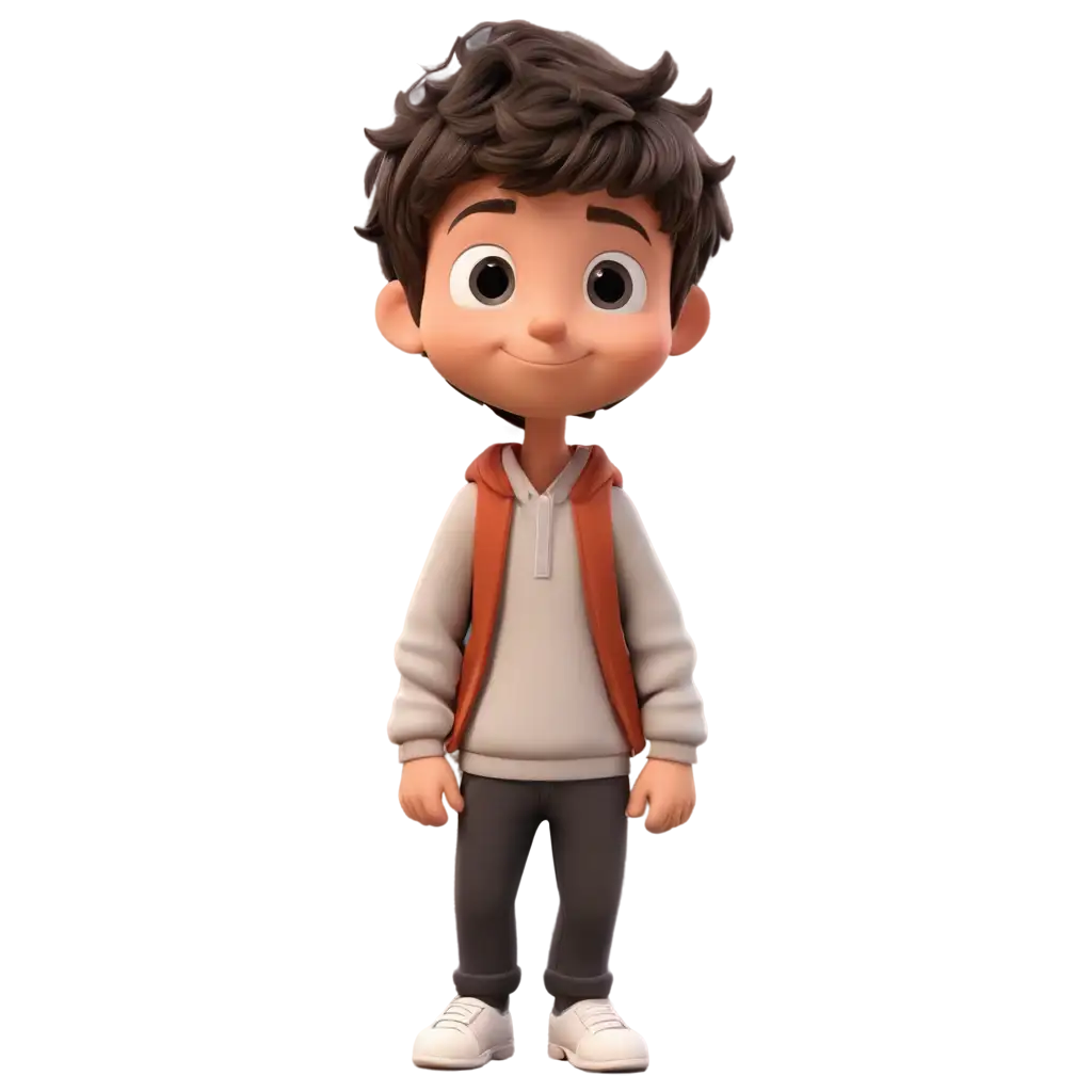 Adorable-Cartoon-Boy-PNG-HighQuality-Digital-Art-for-Engaging-Visuals